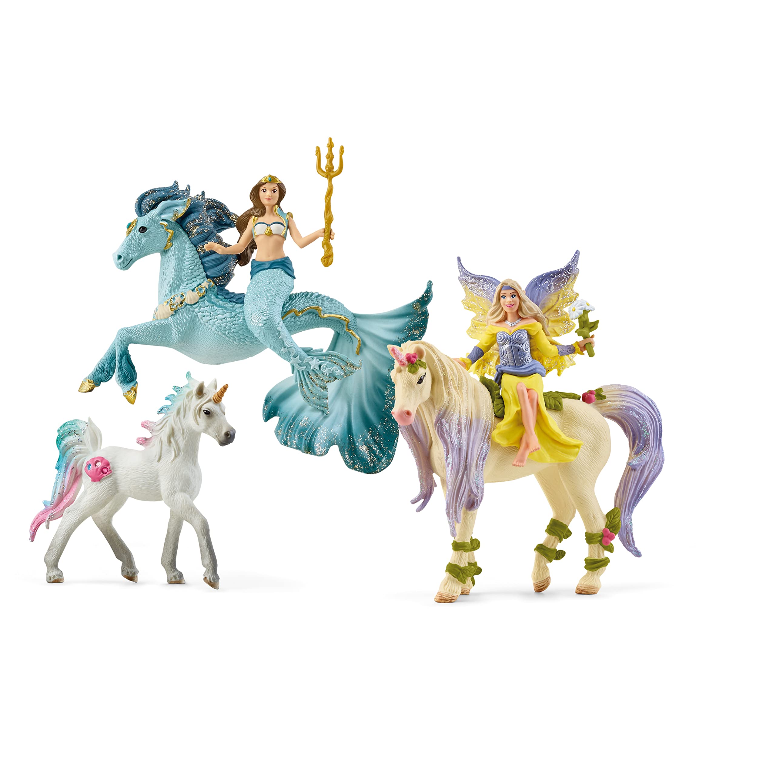 Foto 5 pulgar | Juego De Juguetes Schleich Bayala Starter Fairy Feya Mermaid, 5 Piezas - Venta Internacional.