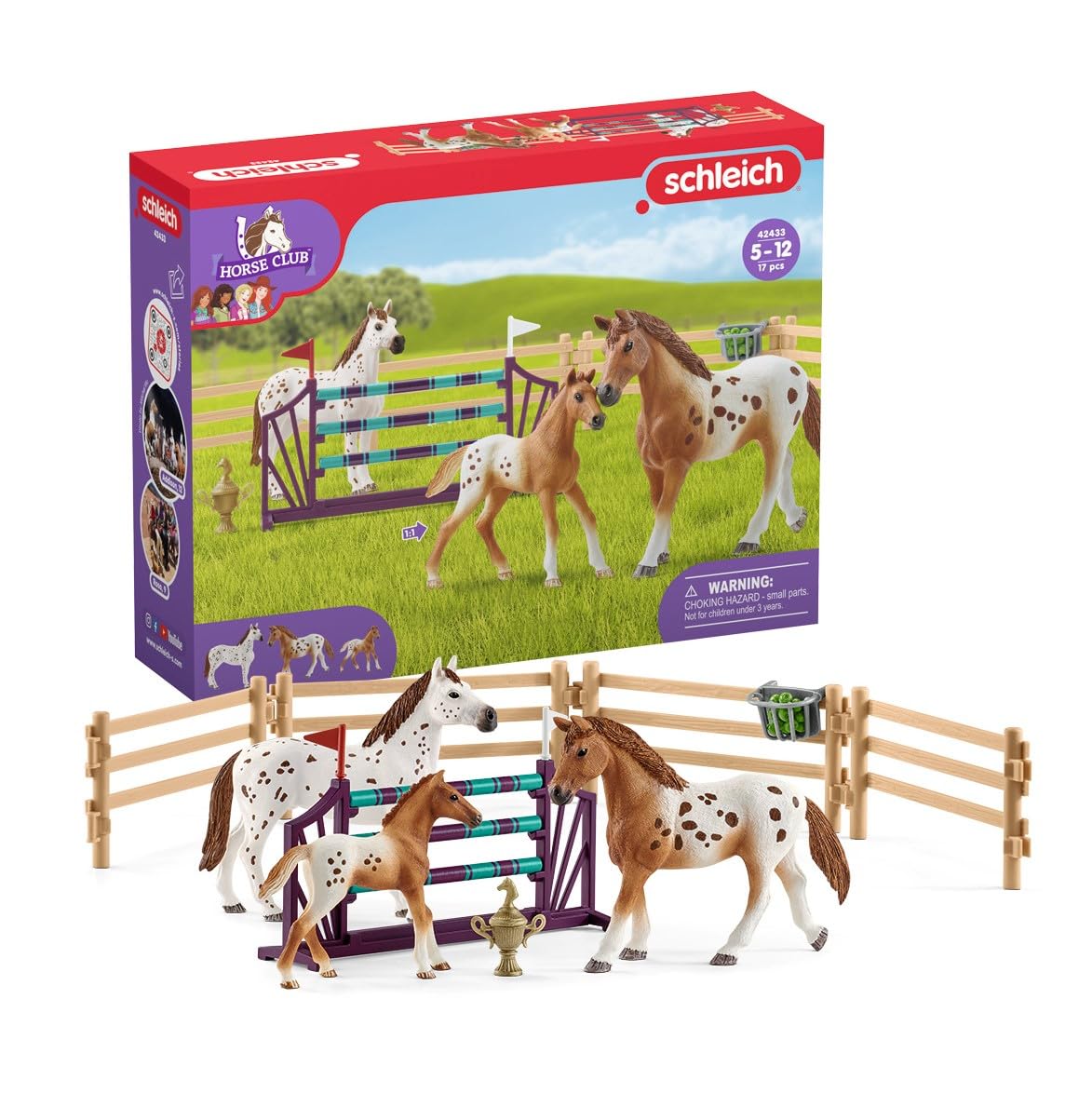 Foto 2 pulgar | Set De Juguetes Schleich Horse Club Lisa's Tournament Training, 17 Piezas - Venta Internacional.