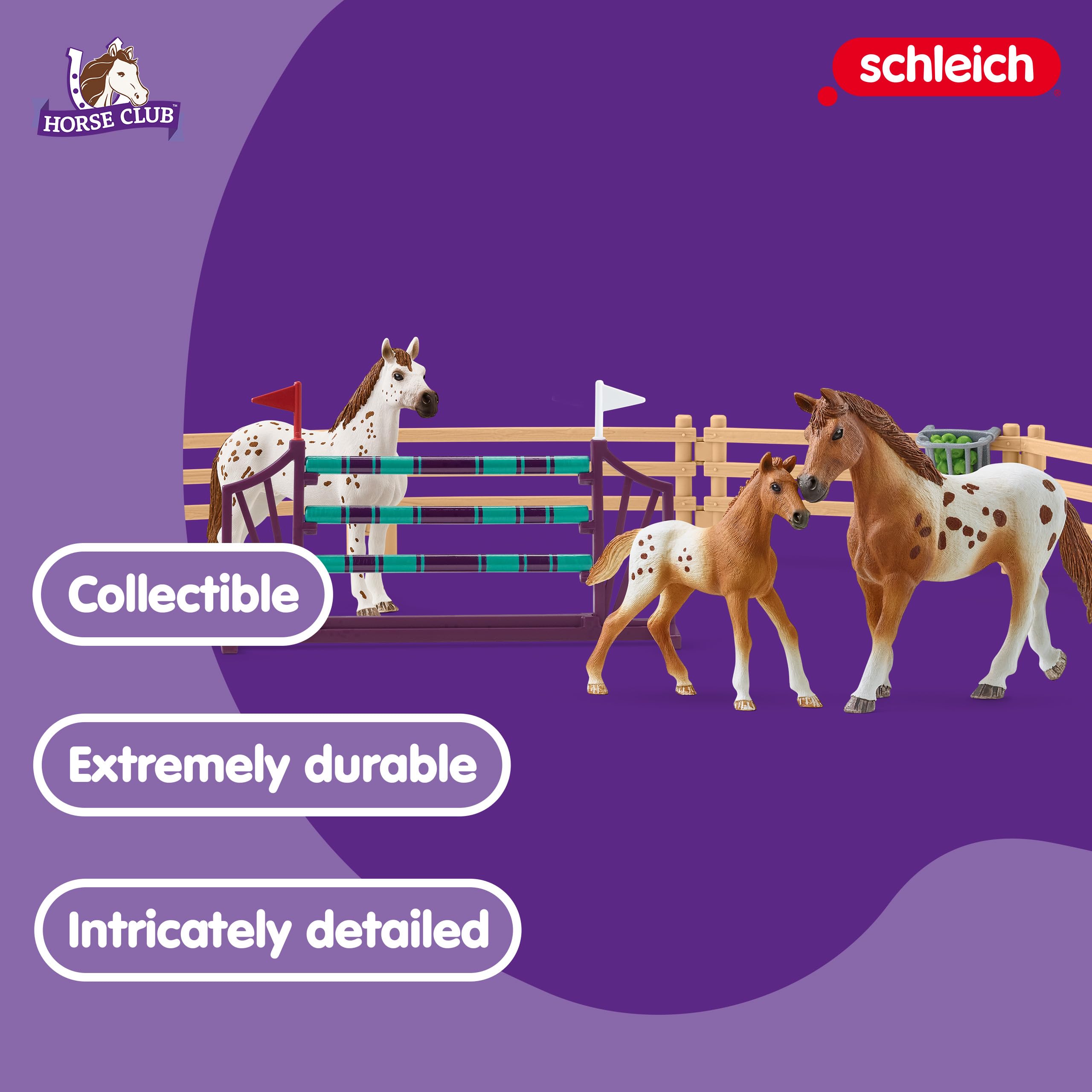 Foto 4 pulgar | Set De Juguetes Schleich Horse Club Lisa's Tournament Training, 17 Piezas - Venta Internacional.