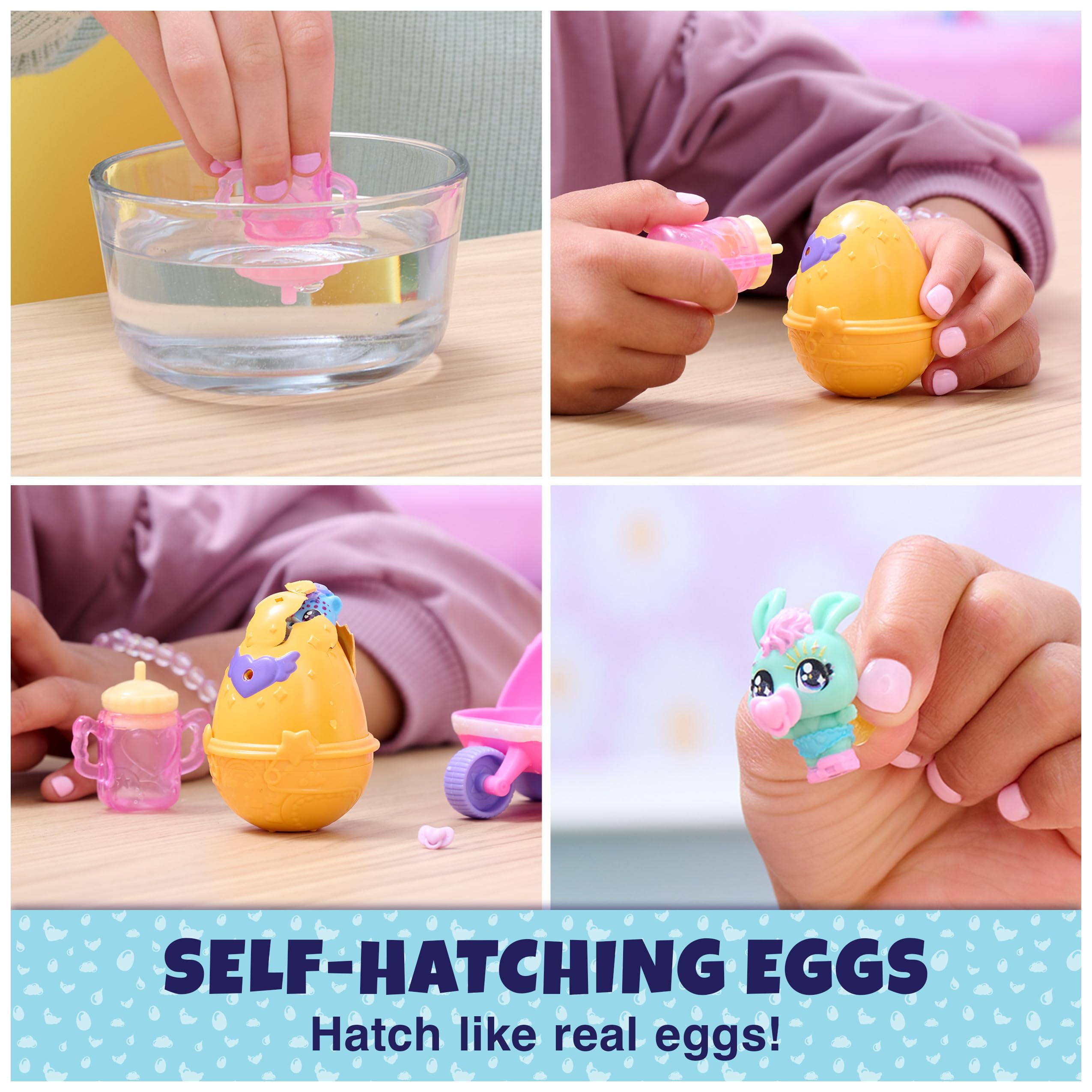 Foto 3 pulgar | Playset Hatchimals Alive Hatch N' Stroll Con Cochecito De Juguete 3+ - Venta Internacional.