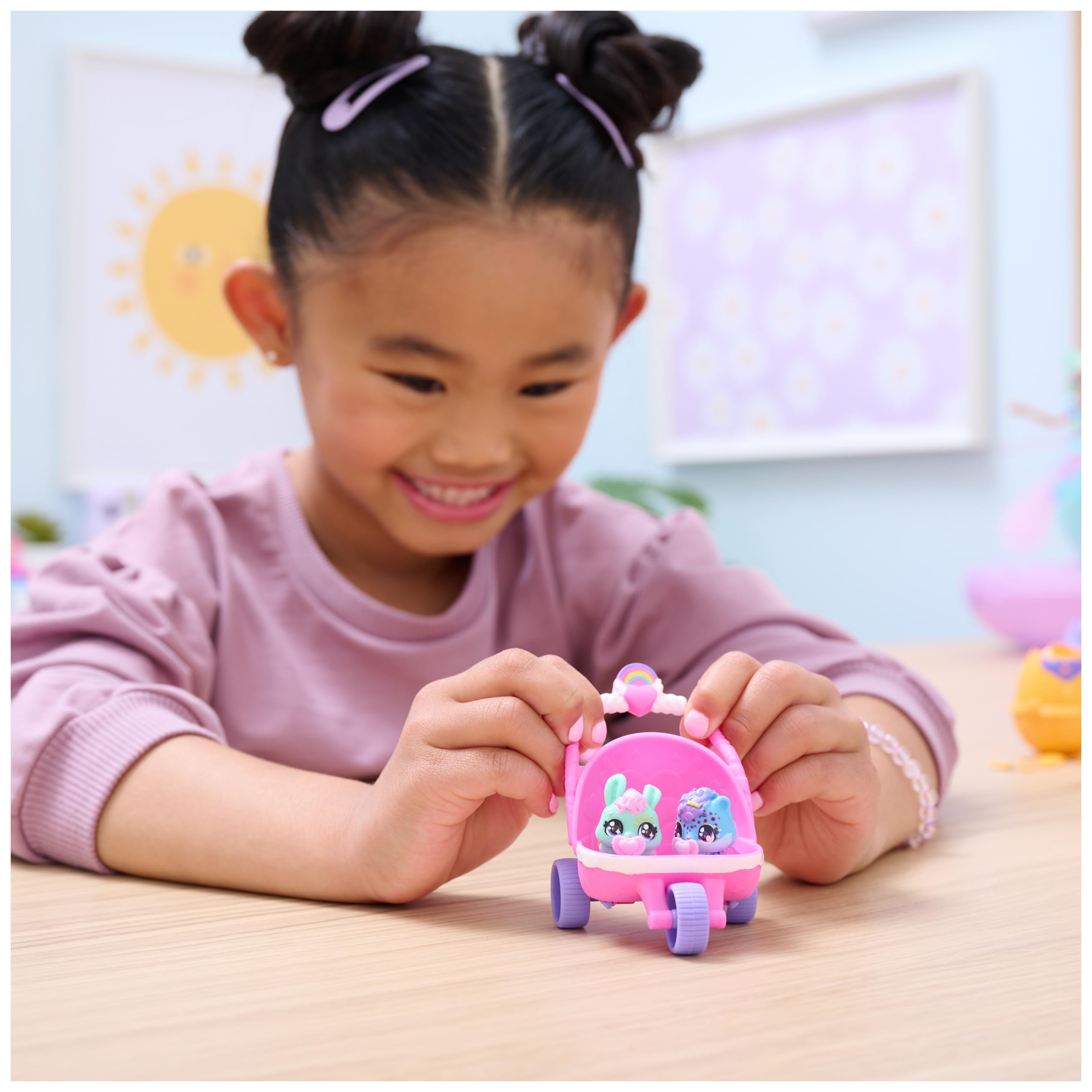 Foto 7 pulgar | Playset Hatchimals Alive Hatch N' Stroll Con Cochecito De Juguete 3+ - Venta Internacional.