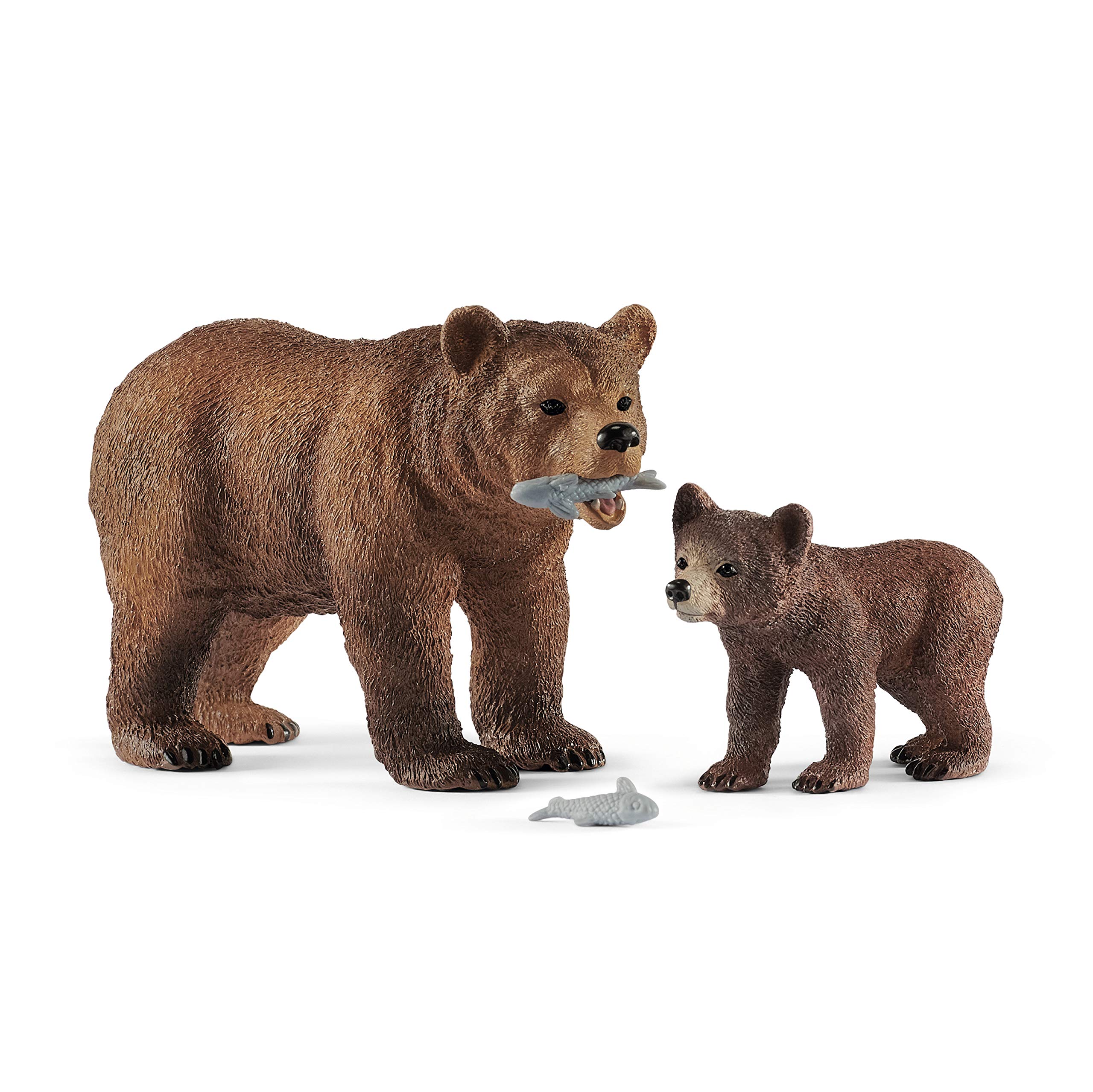 Foto 2 pulgar | Toy Playset Schleich Wild Life Grizzly Bear Mother Con Cachorro, 4 Piezas - Venta Internacional.