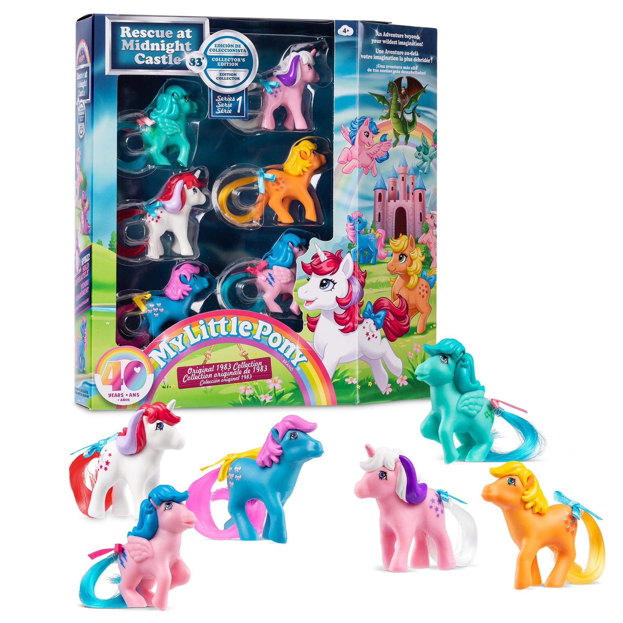 Figura De Acción Toy Basic Fun My Little Pony 40th Anniversary - Venta Internacional.