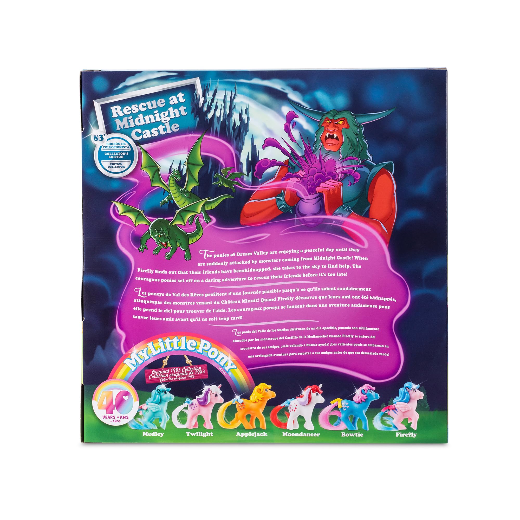 Foto 2 | Figura De Acción Toy Basic Fun My Little Pony 40th Anniversary - Venta Internacional.