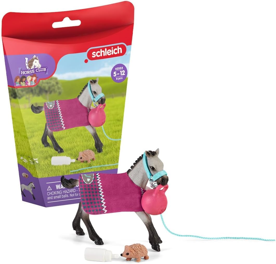 Set De Juego Playful Foal Horse Schleich Horse Club Con Acceso. - Venta Internacional.