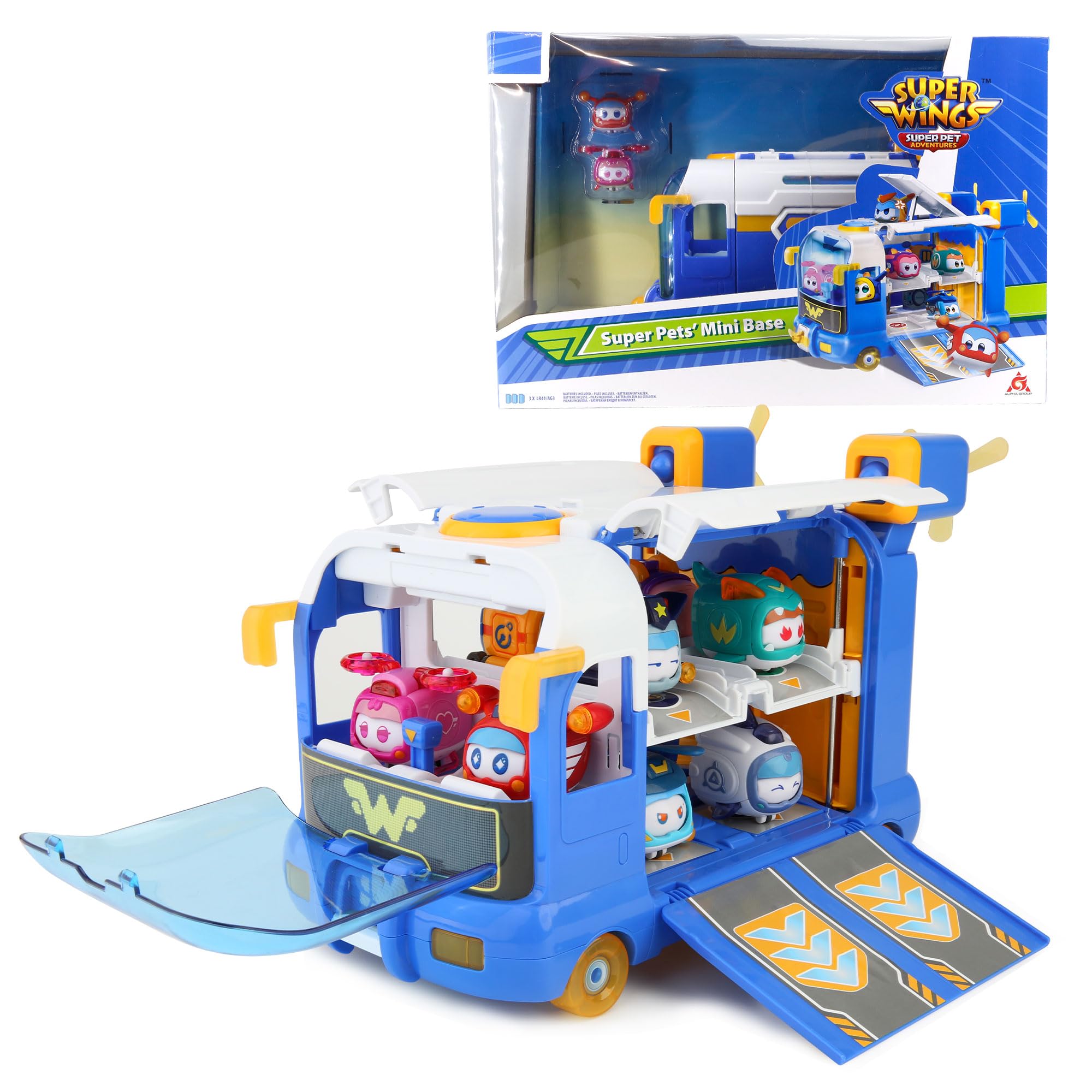 Foto 2 pulgar | Nueva Minibase De Super Pets De La Temporada 7 De Playset Super Wings - Venta Internacional.