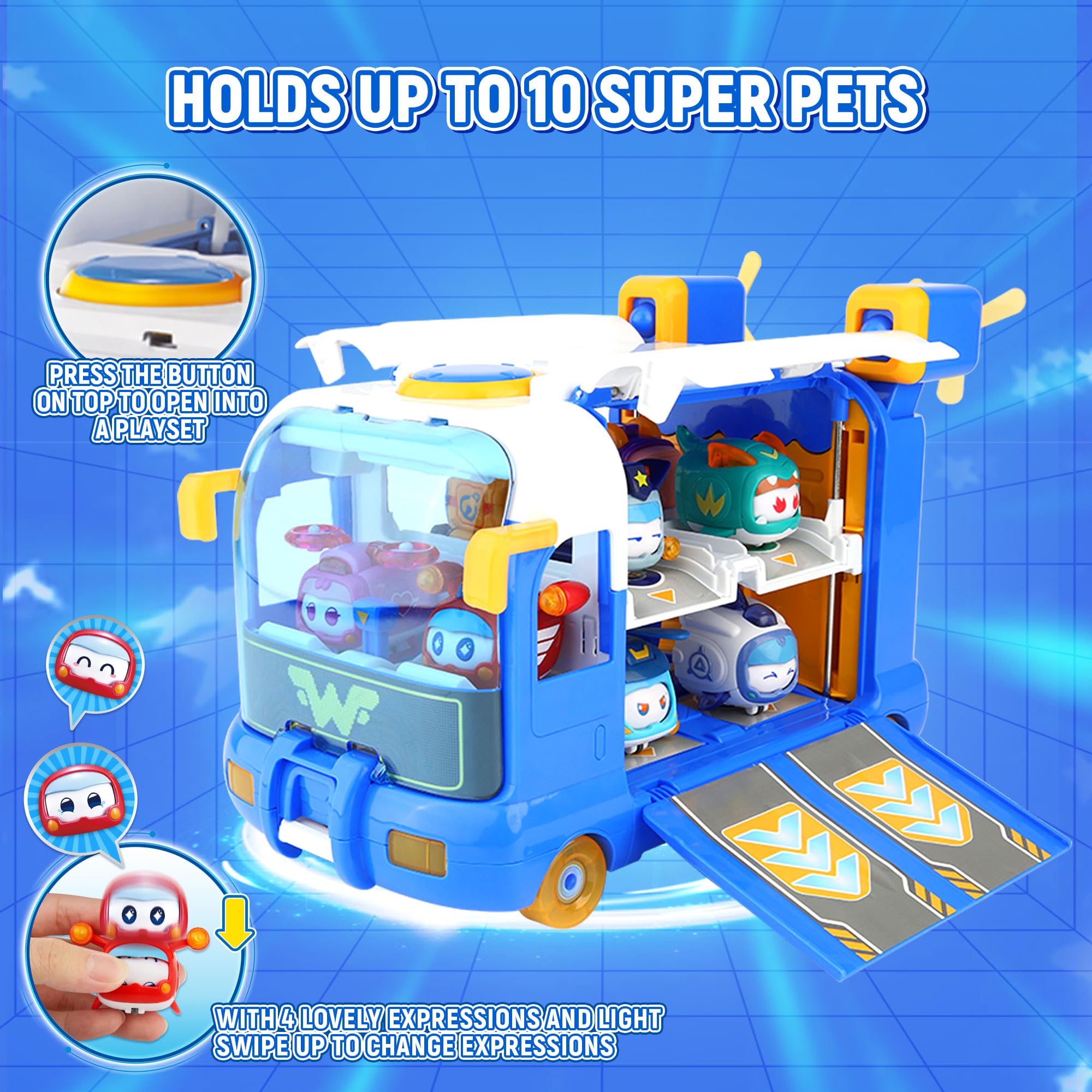Foto 4 pulgar | Nueva Minibase De Super Pets De La Temporada 7 De Playset Super Wings - Venta Internacional.