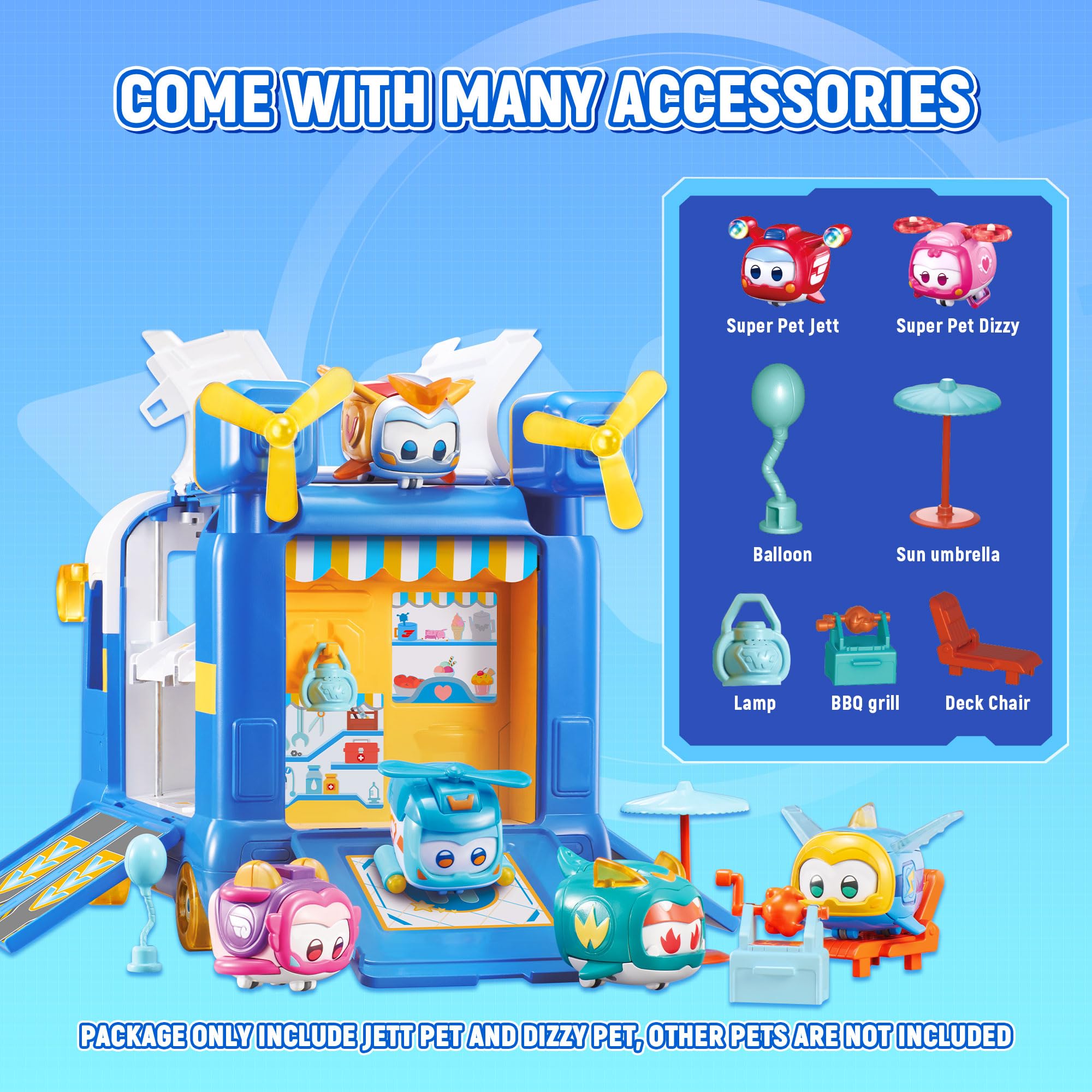 Foto 6 pulgar | Nueva Minibase De Super Pets De La Temporada 7 De Playset Super Wings - Venta Internacional.