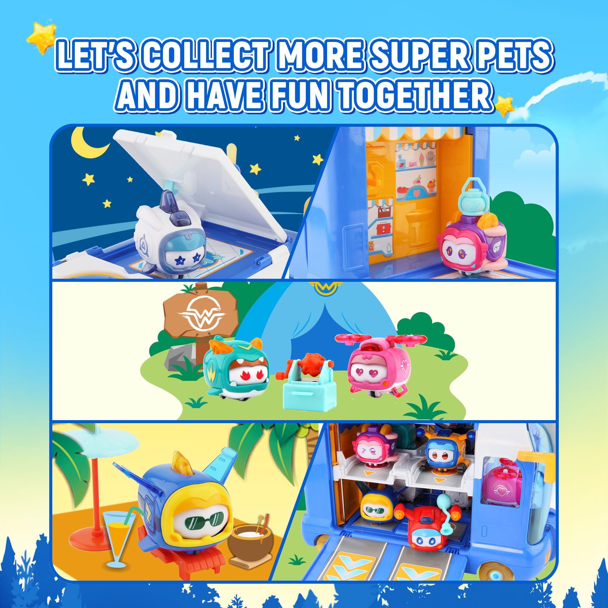 Foto 7 pulgar | Nueva Minibase De Super Pets De La Temporada 7 De Playset Super Wings - Venta Internacional.