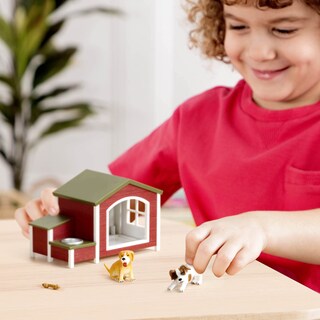 Foto 2 | Set De Juego Toy Dog House Terra De Battat Con 5 Figuras De Perros - Venta Internacional.