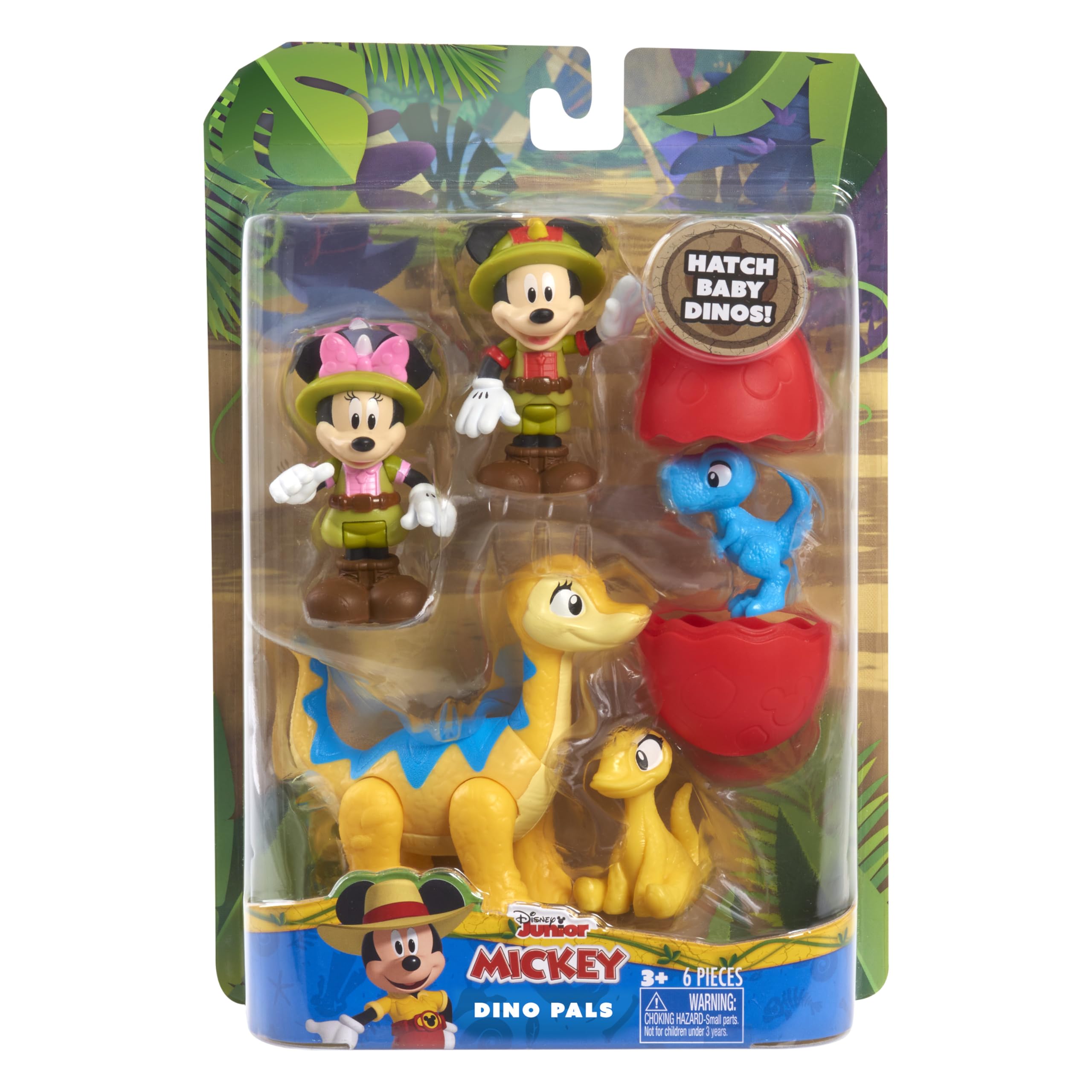 Foto 2 pulgar | Set De Figuras Just Play Disney Junior Mickey Mouse Funhouse Dino Pals De 7 Piezas - Venta Internacional.
