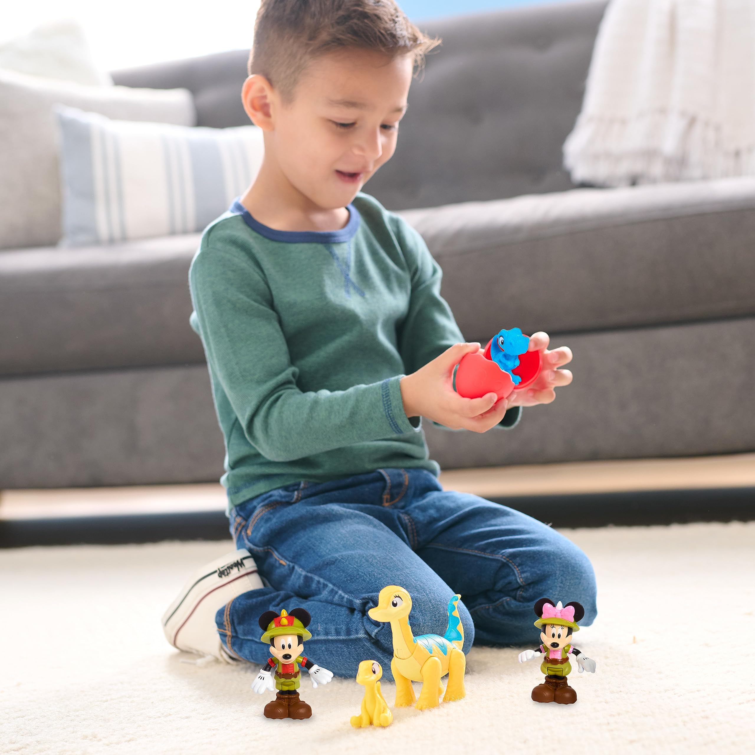 Foto 3 pulgar | Set De Figuras Just Play Disney Junior Mickey Mouse Funhouse Dino Pals De 7 Piezas - Venta Internacional.