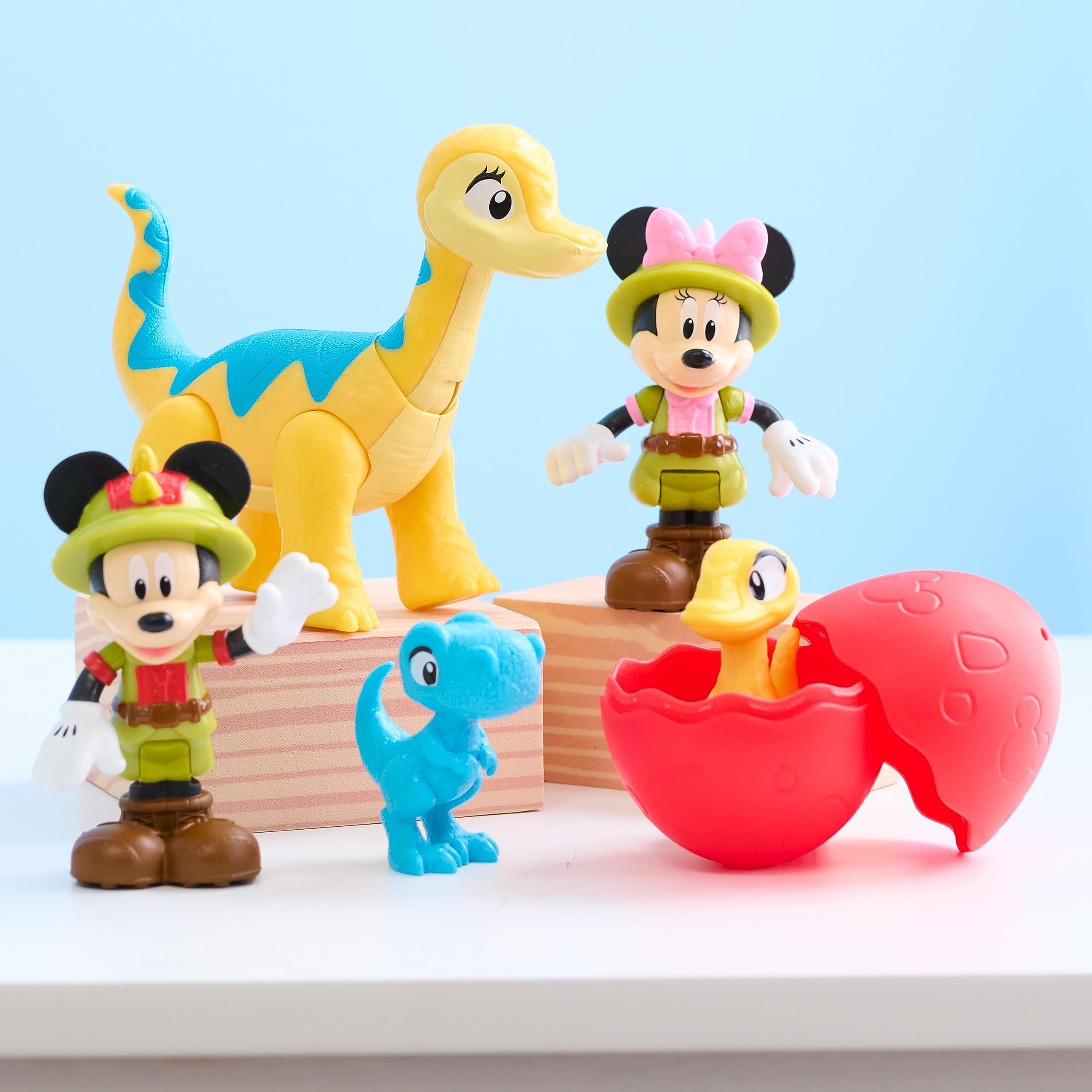 Foto 4 pulgar | Set De Figuras Just Play Disney Junior Mickey Mouse Funhouse Dino Pals De 7 Piezas - Venta Internacional.
