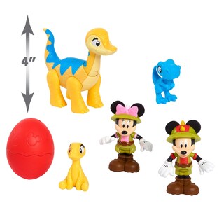 Foto 4 | Set De Figuras Just Play Disney Junior Mickey Mouse Funhouse Dino Pals De 7 Piezas - Venta Internacional.