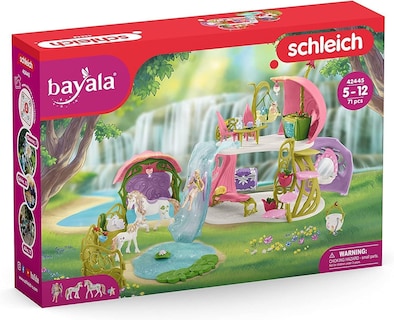Foto 7 | Flor Brillante De Dollhouse Schleich Bayala Con Hada Unicornio - Venta Internacional.