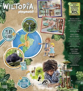 Foto 4 | Torre De Investigación Wiltopia De Juguete Playmobil Con Brújula Para Niños - Venta Internacional.