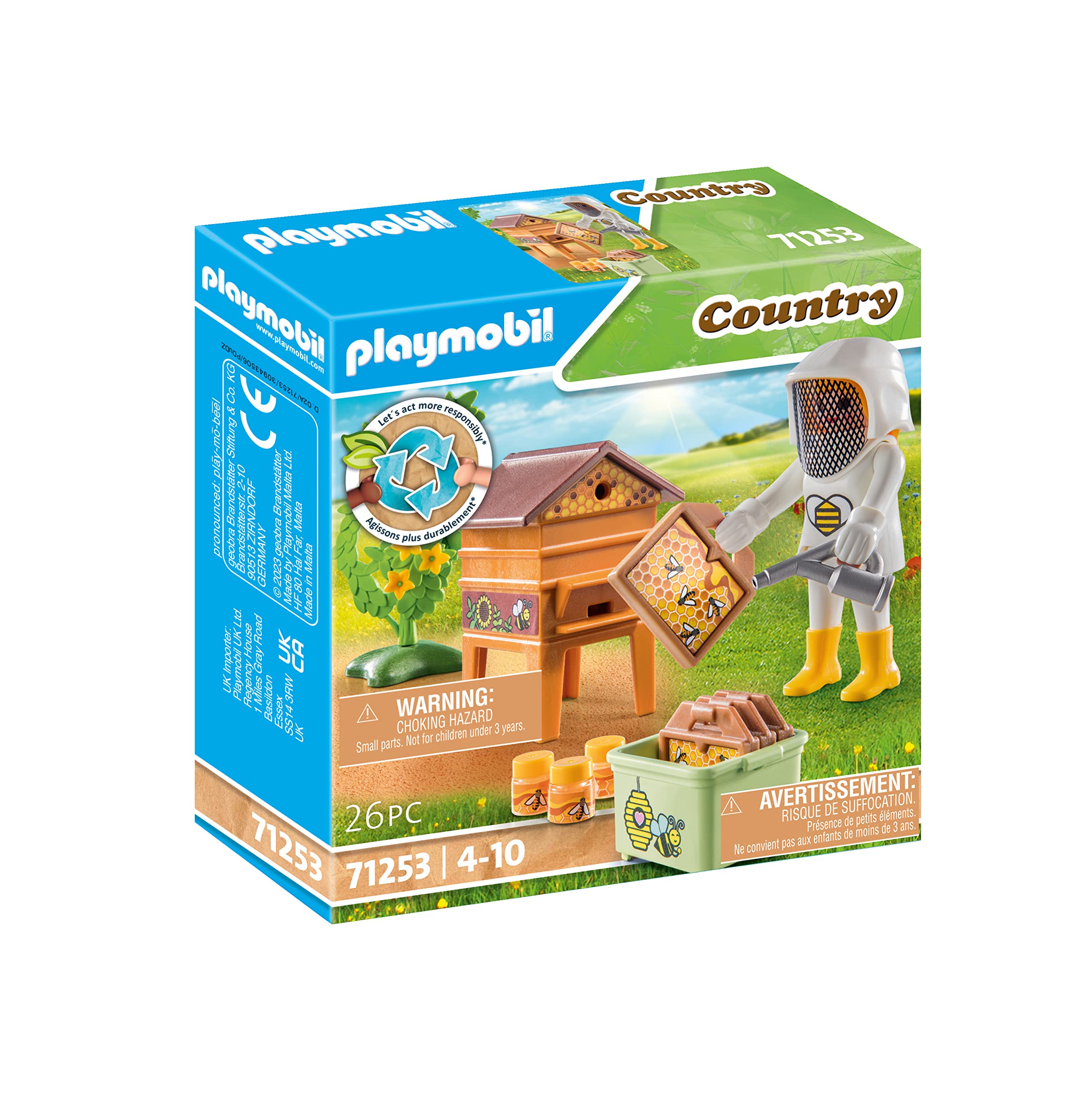 Juguete Playmobil Bekeeper Con 26 Piezas Para Niños De 4 Años - Venta Internacional.