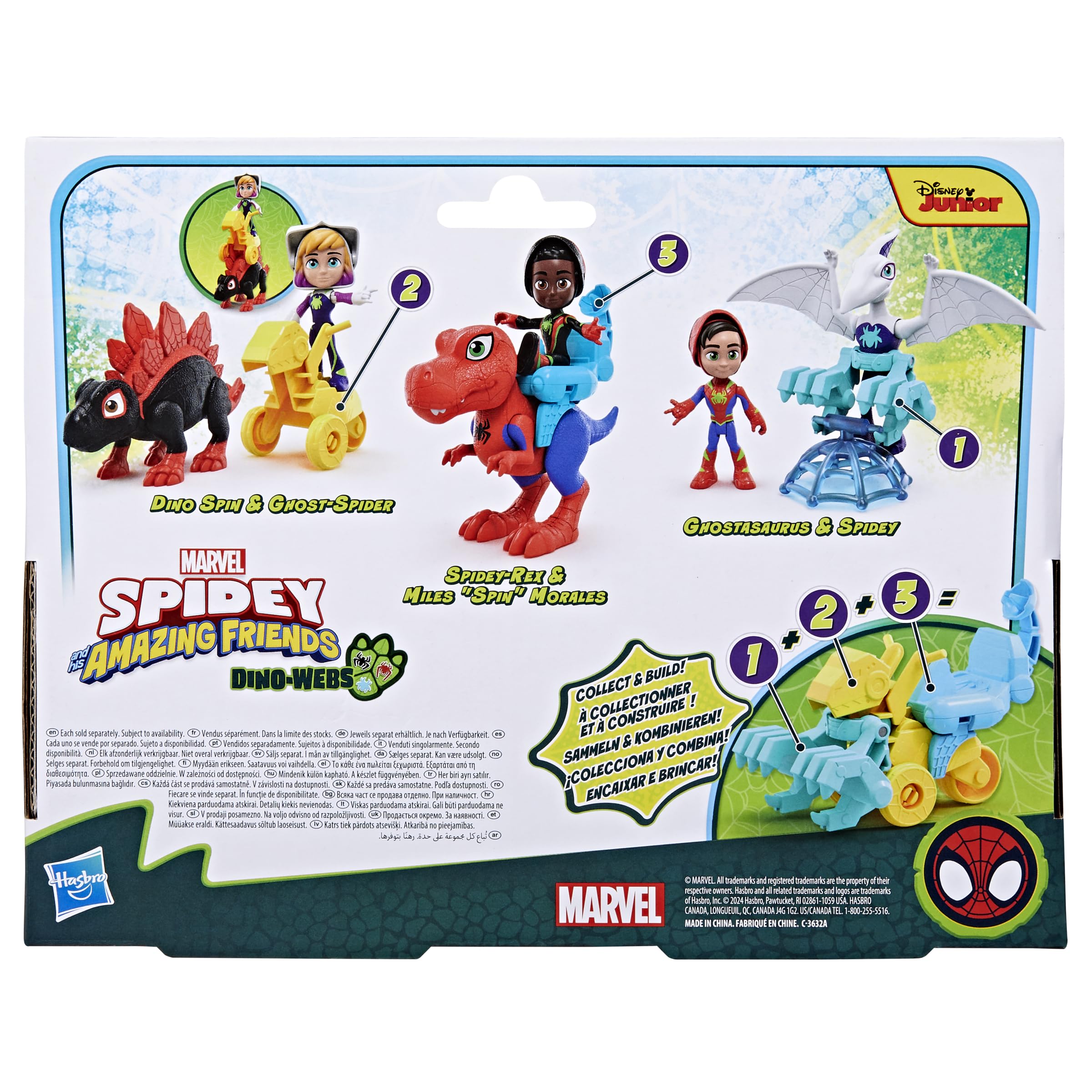Foto 6 pulgar | Set De Figuras De Acción Spidey Y Sus Increíbles Amigos Marvel - Venta Internacional.
