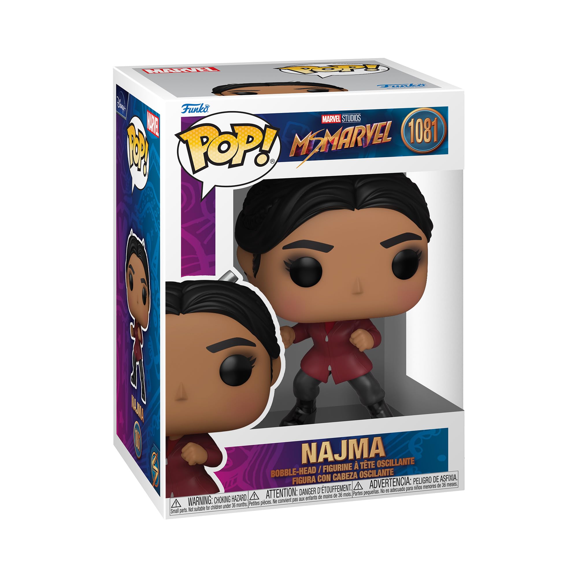 Foto 2 pulgar | Figura Funko Pop! Televisión: Sra. Marvel Najma - Venta Internacional.