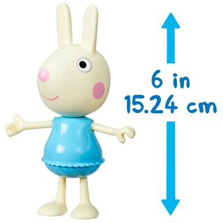 Foto 2 | Figura De Peppa Pig Rebecca Rabbit Para Disfraz Con 6 Accesorios - Venta Internacional.