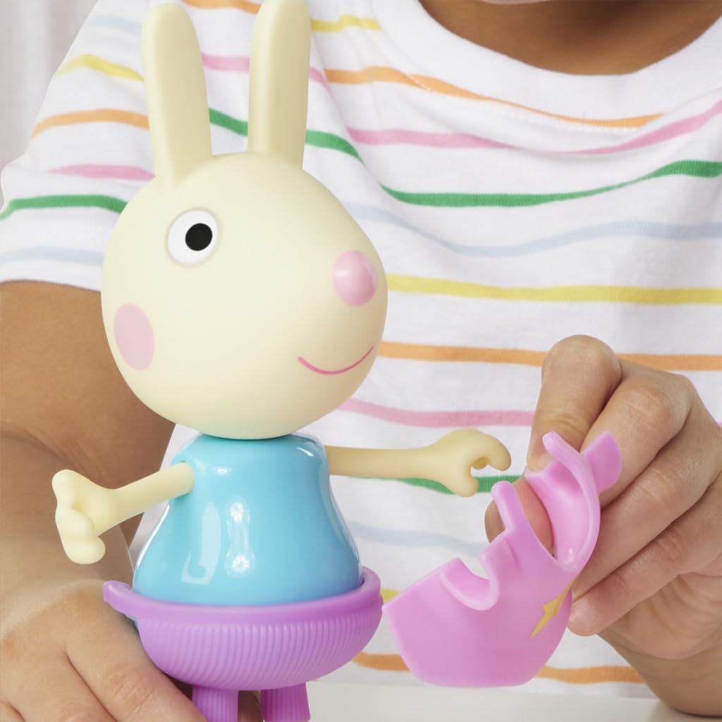 Foto 4 pulgar | Figura De Peppa Pig Rebecca Rabbit Para Disfraz Con 6 Accesorios - Venta Internacional.