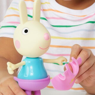 Foto 3 | Figura De Peppa Pig Rebecca Rabbit Para Disfraz Con 6 Accesorios - Venta Internacional.