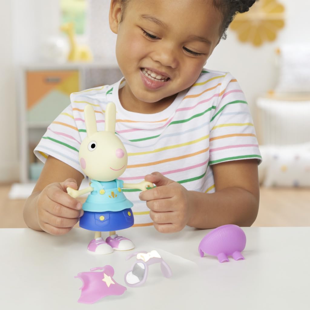Foto 8 pulgar | Figura De Peppa Pig Rebecca Rabbit Para Disfraz Con 6 Accesorios - Venta Internacional.