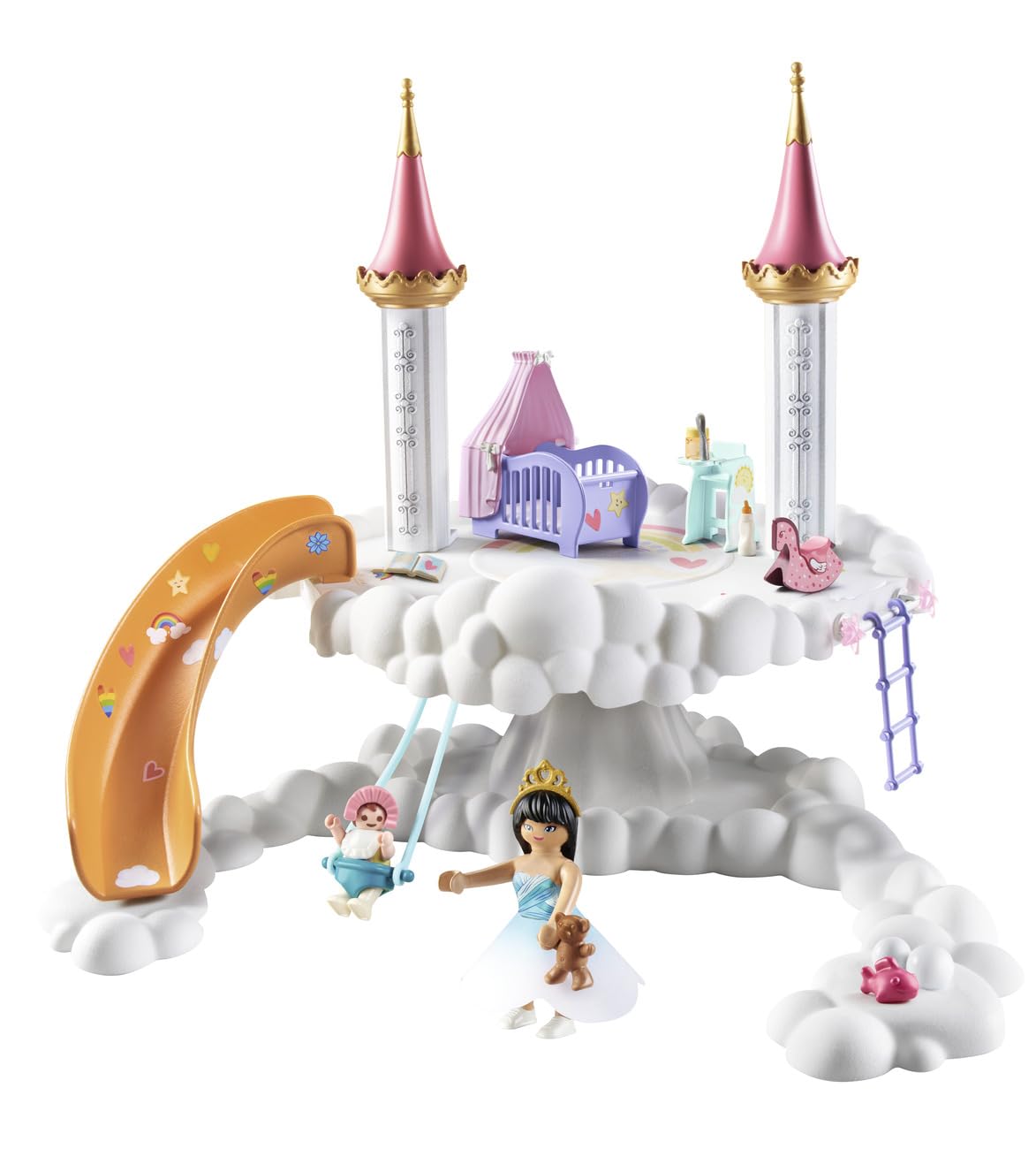 Foto 7 | Habitación Para Bebés Playmobil En Las Nubes Con Silla Alta, Cuna Y Más - Venta Internacional.