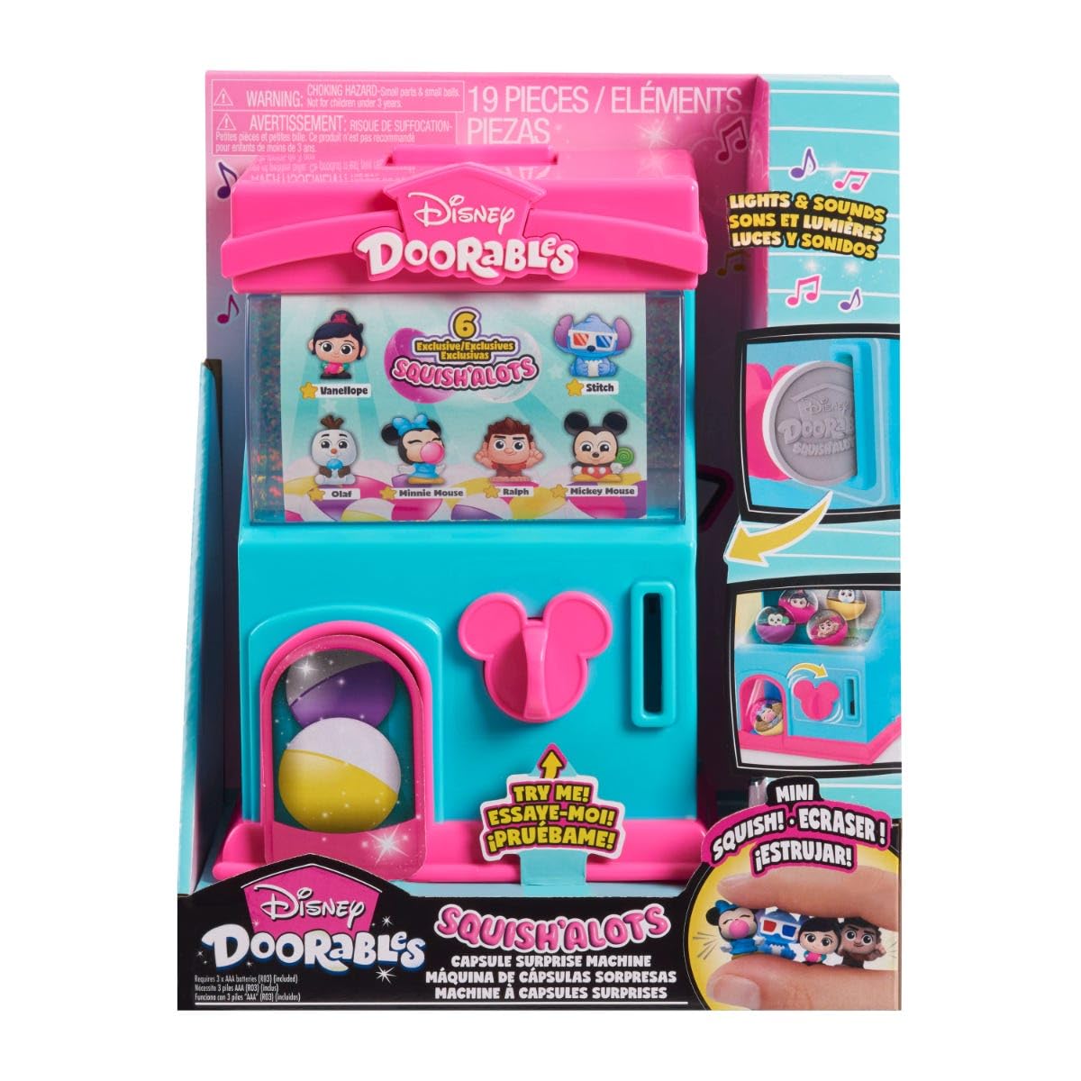 Foto 2 pulgar | Máquina De Aplastar Toy Just Play Disney Doorables Squish'alots - Venta Internacional.