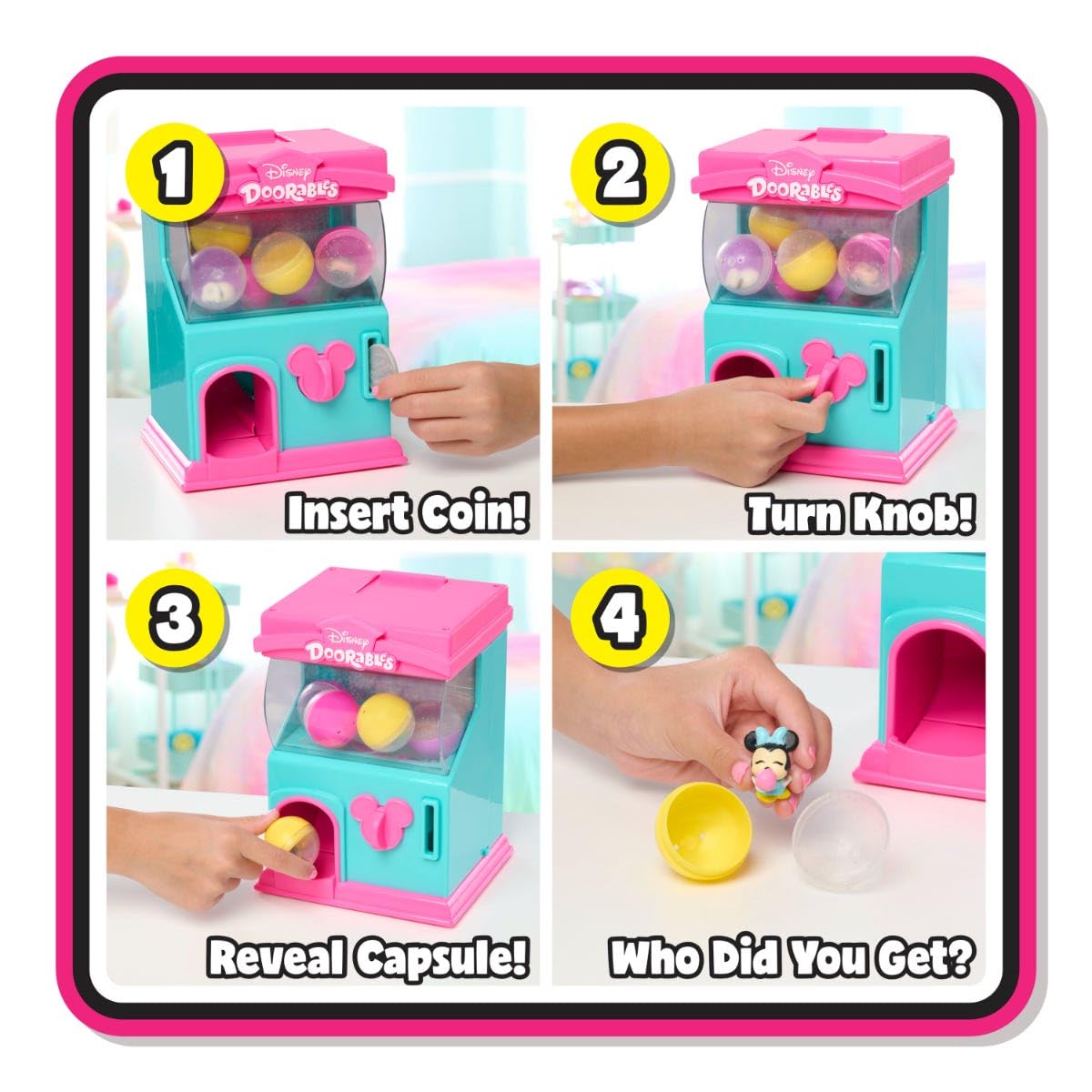 Foto 4 pulgar | Máquina De Aplastar Toy Just Play Disney Doorables Squish'alots - Venta Internacional.