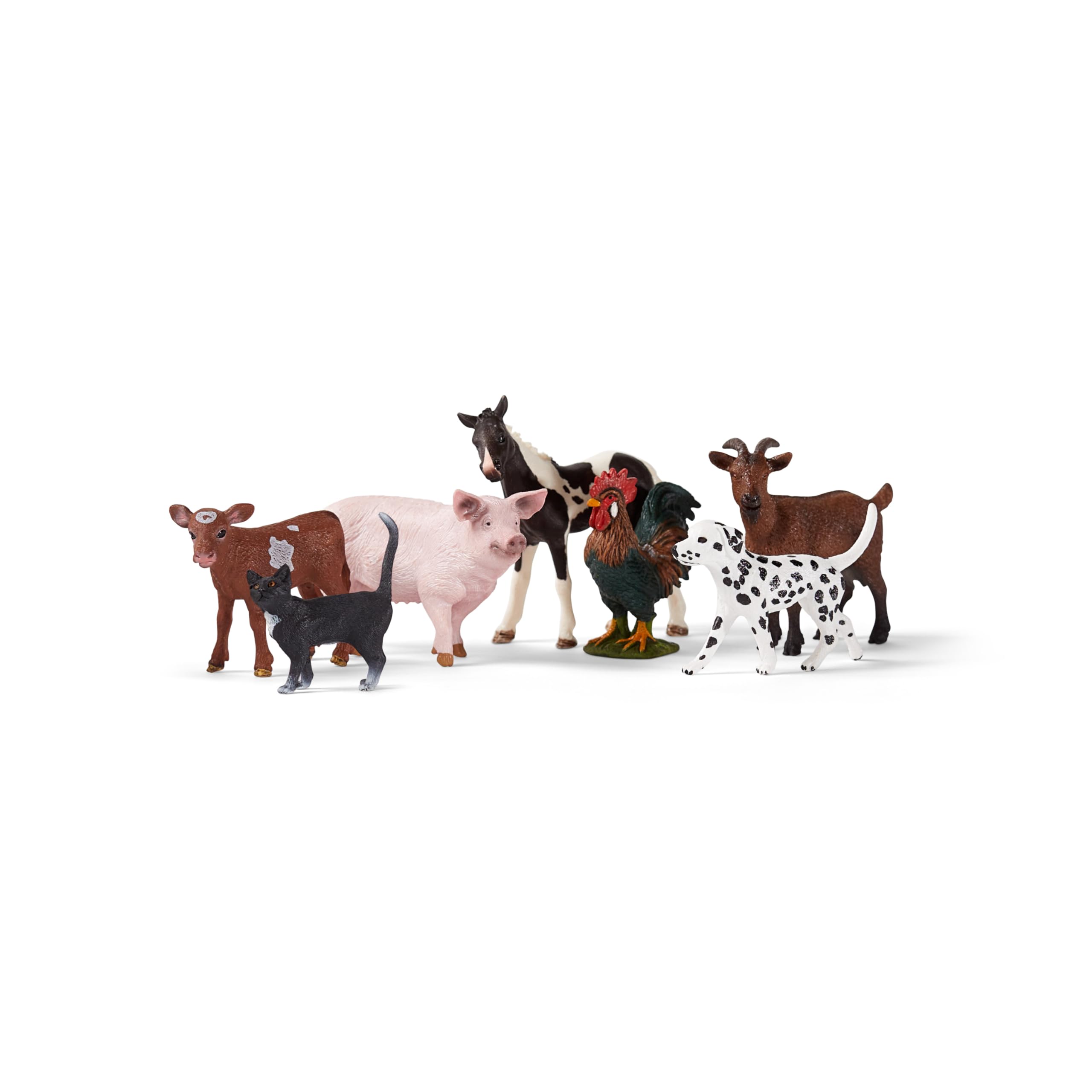 Foto 2 pulgar | Juego De Juguetes Farm Animal Schleich Farm World De 7 Piezas Con Dálmata - Venta Internacional.