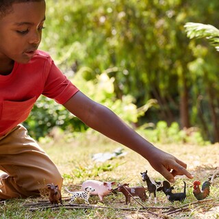 Foto 2 | Juego De Juguetes Farm Animal Schleich Farm World De 7 Piezas Con Dálmata - Venta Internacional.