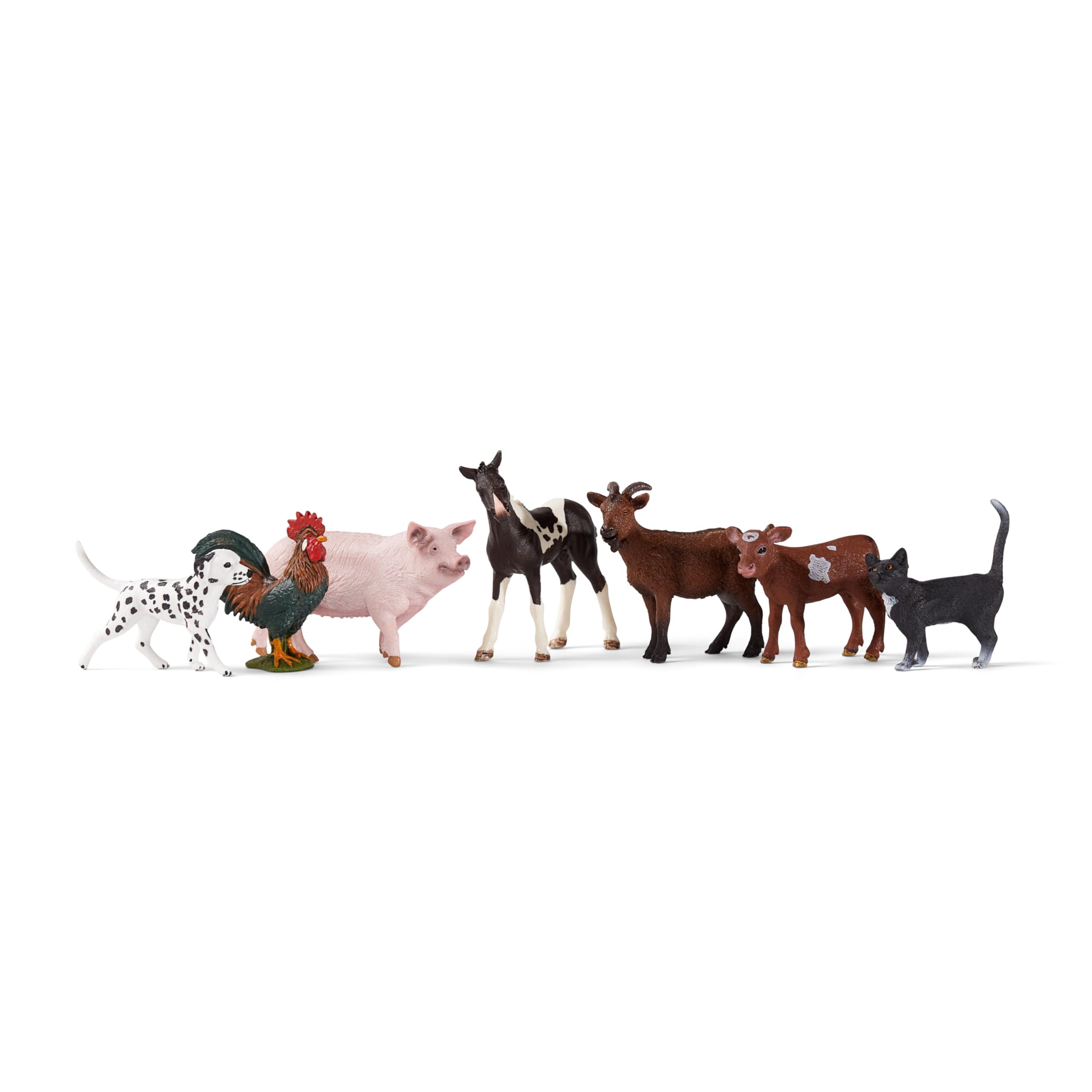 Foto 4 pulgar | Juego De Juguetes Farm Animal Schleich Farm World De 7 Piezas Con Dálmata - Venta Internacional.