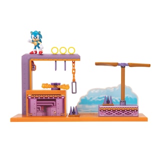 Foto 2 | Playset Sonic The Hedgehog Flying Battery Zone Con Figura De Sonic - Venta Internacional.