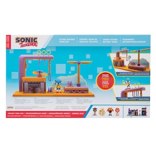 Foto 4 | Playset Sonic The Hedgehog Flying Battery Zone Con Figura De Sonic - Venta Internacional.