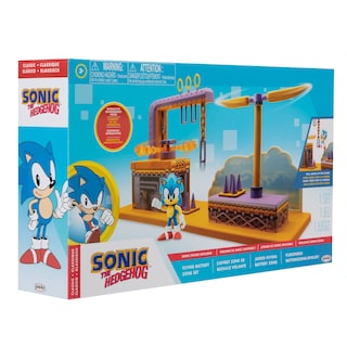 Foto 5 | Playset Sonic The Hedgehog Flying Battery Zone Con Figura De Sonic - Venta Internacional.