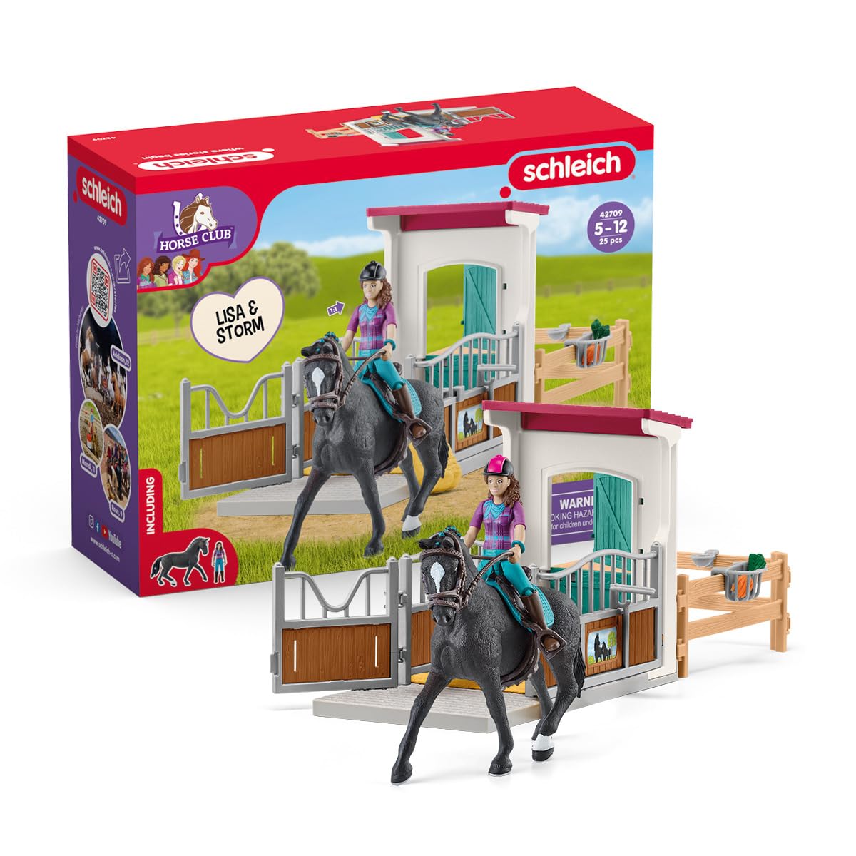 Foto 2 pulgar | Set Schleich Horse Box Con Lisa Y Storm Horse Club - Venta Internacional.
