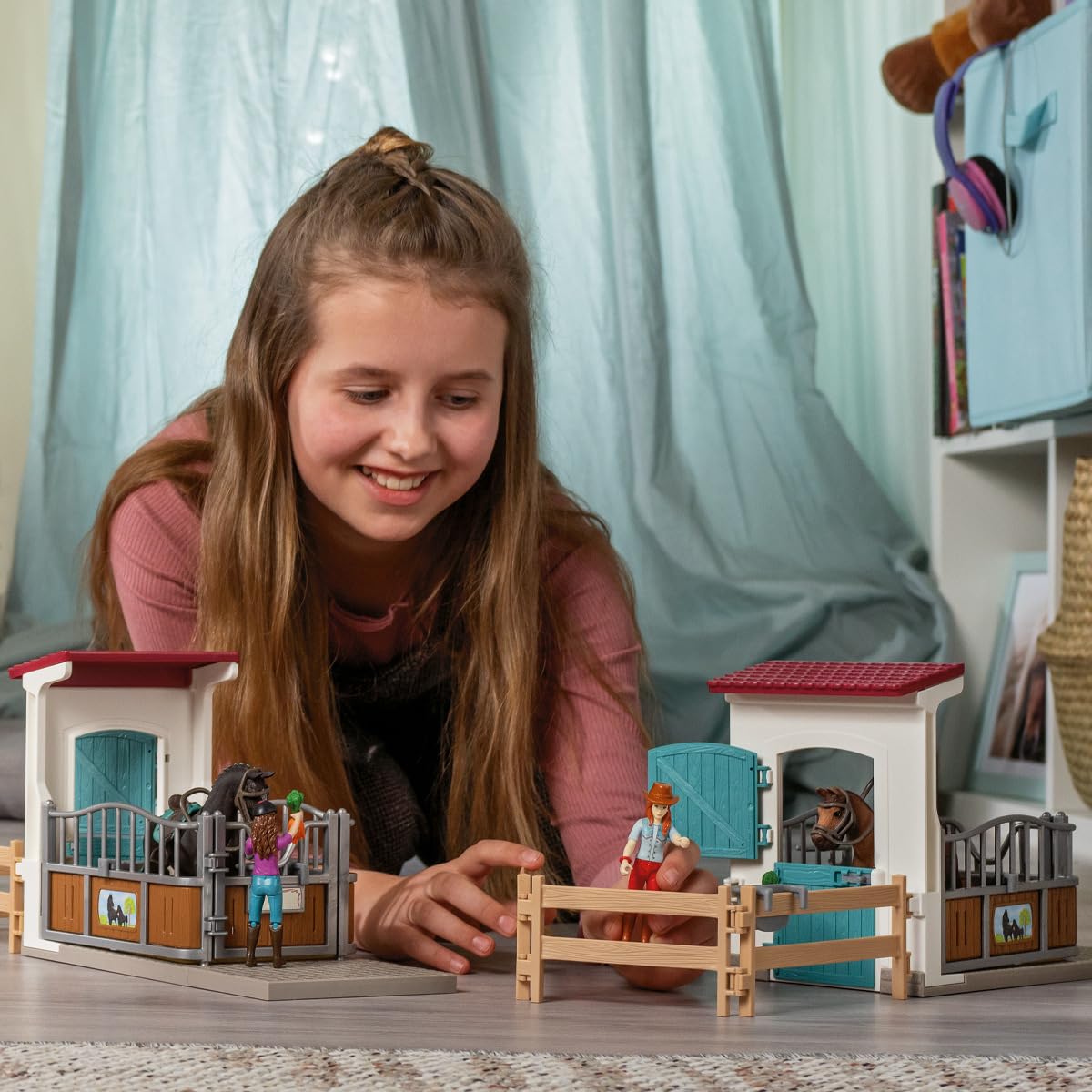 Foto 3 pulgar | Set Schleich Horse Box Con Lisa Y Storm Horse Club - Venta Internacional.