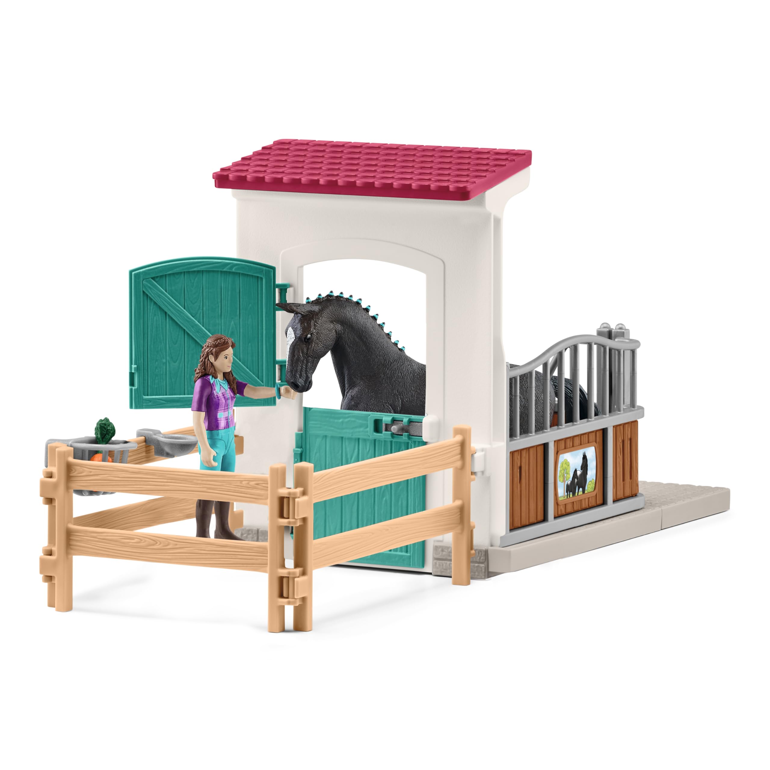 Foto 4 pulgar | Set Schleich Horse Box Con Lisa Y Storm Horse Club - Venta Internacional.