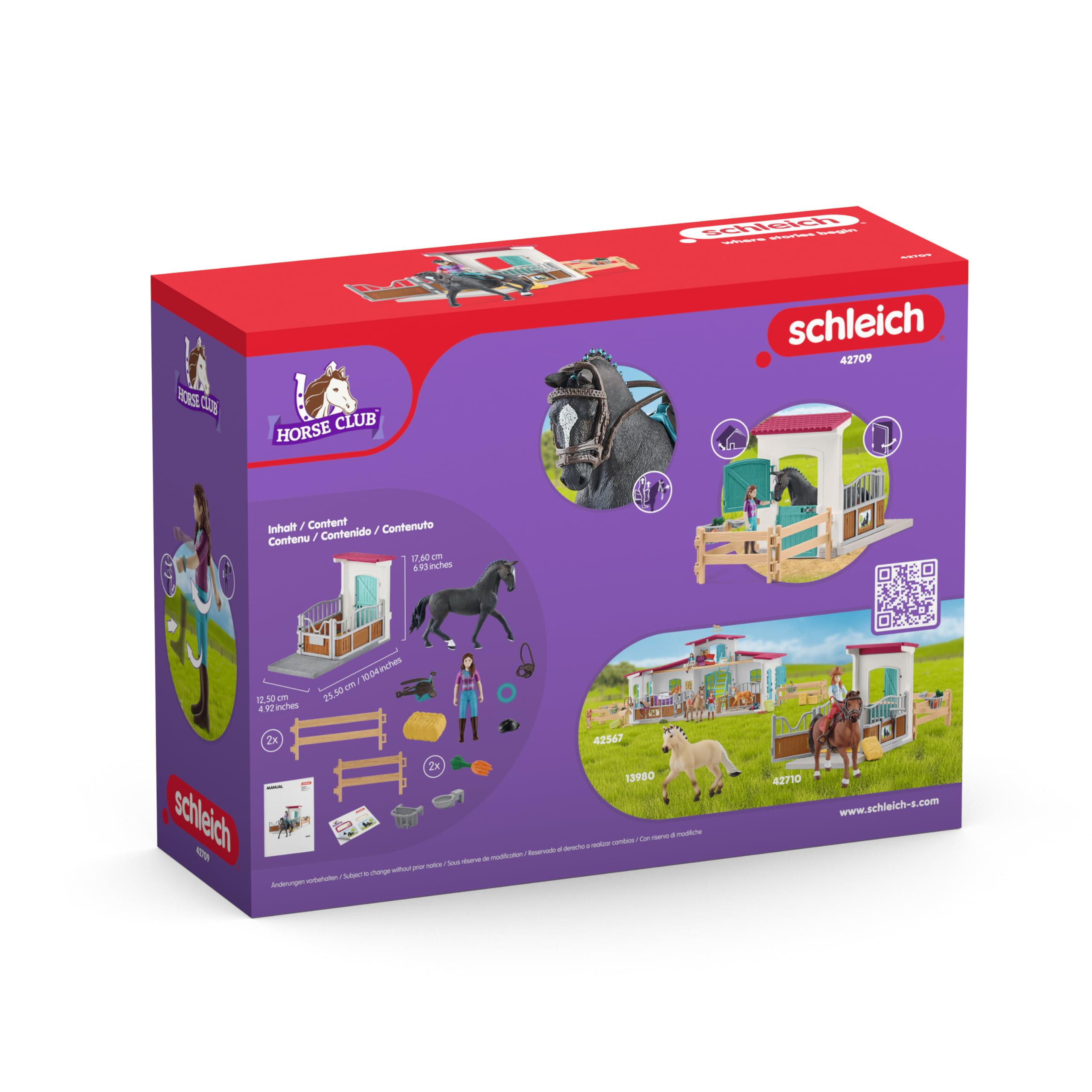 Foto 6 pulgar | Set Schleich Horse Box Con Lisa Y Storm Horse Club - Venta Internacional.