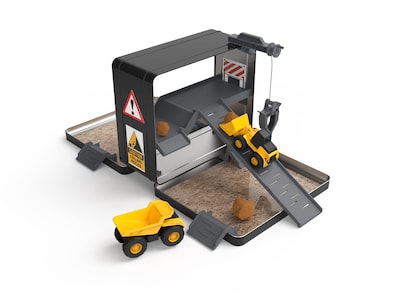 Foto 3 | Set De Juego Construction Toys Cat Store N Go Con Funda De Viaje 3+ - Venta Internacional.