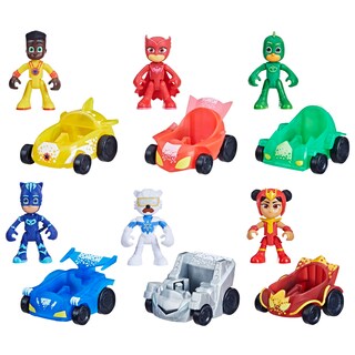 Foto 1 | Toy Pj Masks Power Heroes Racer Con 6 Figuras De Acción De Más De 3 Años - Venta Internacional.