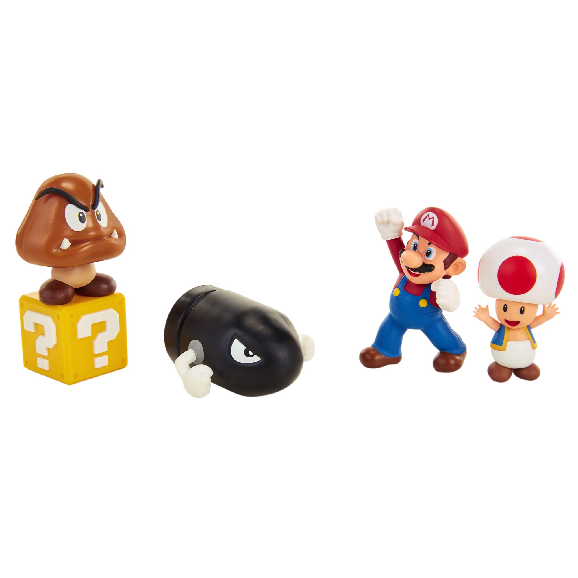 Foto 4 pulgar | Set De Figuras Nintendo Super Mario Acorn Plains De 2,5 Pulgadas (paquete De 4) - Venta Internacional.