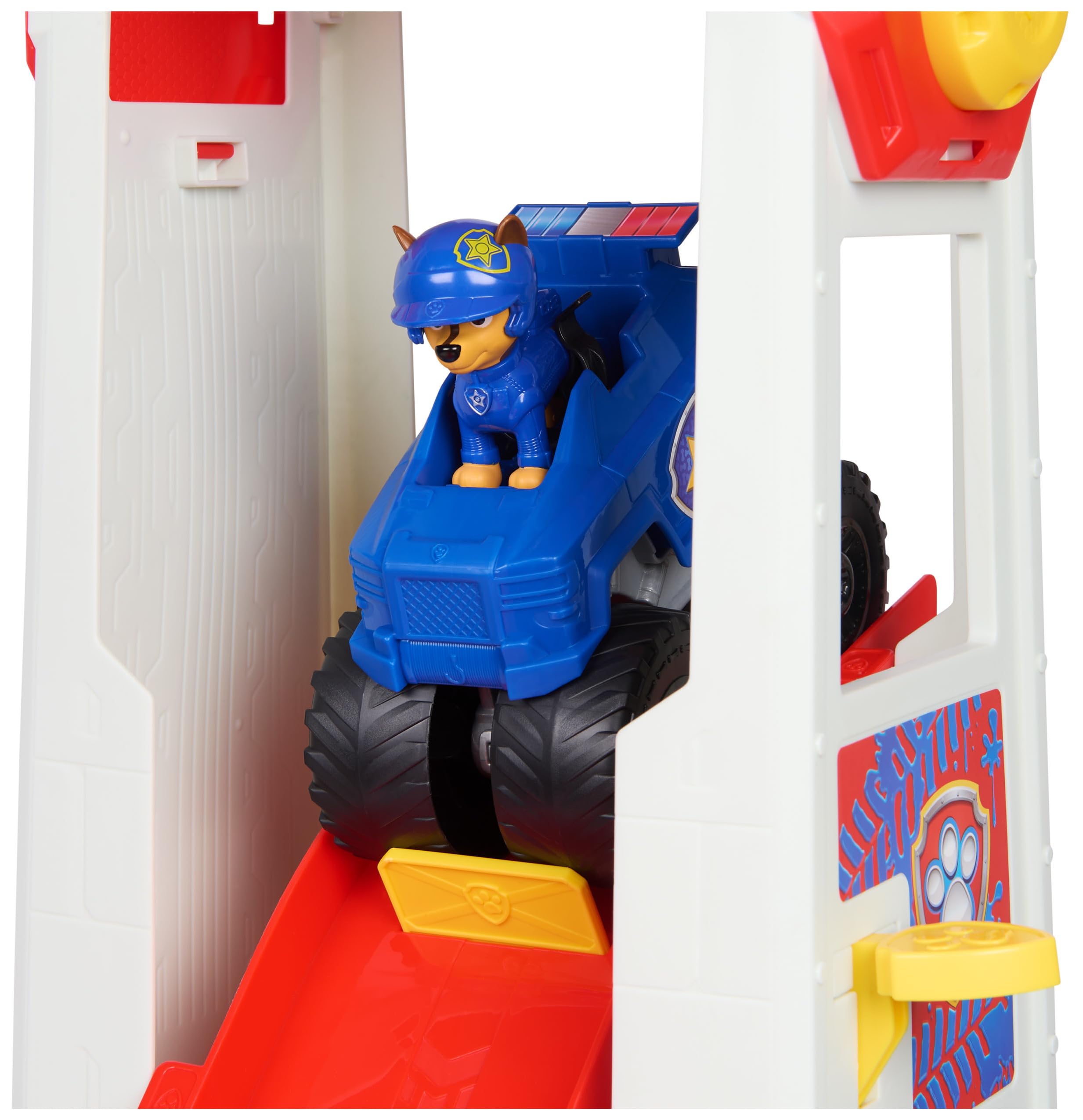 Foto 3 pulgar | Ruedas De Rescate Playset Paw Patrol Super Loop Tower Hq Durante Más De 3 Años - Venta Internacional.