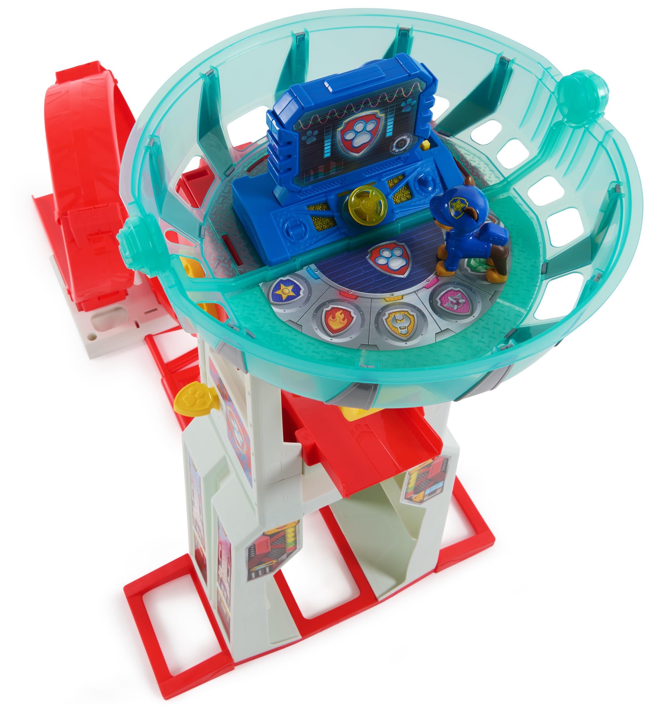 Foto 6 pulgar | Ruedas De Rescate Playset Paw Patrol Super Loop Tower Hq Durante Más De 3 Años - Venta Internacional.