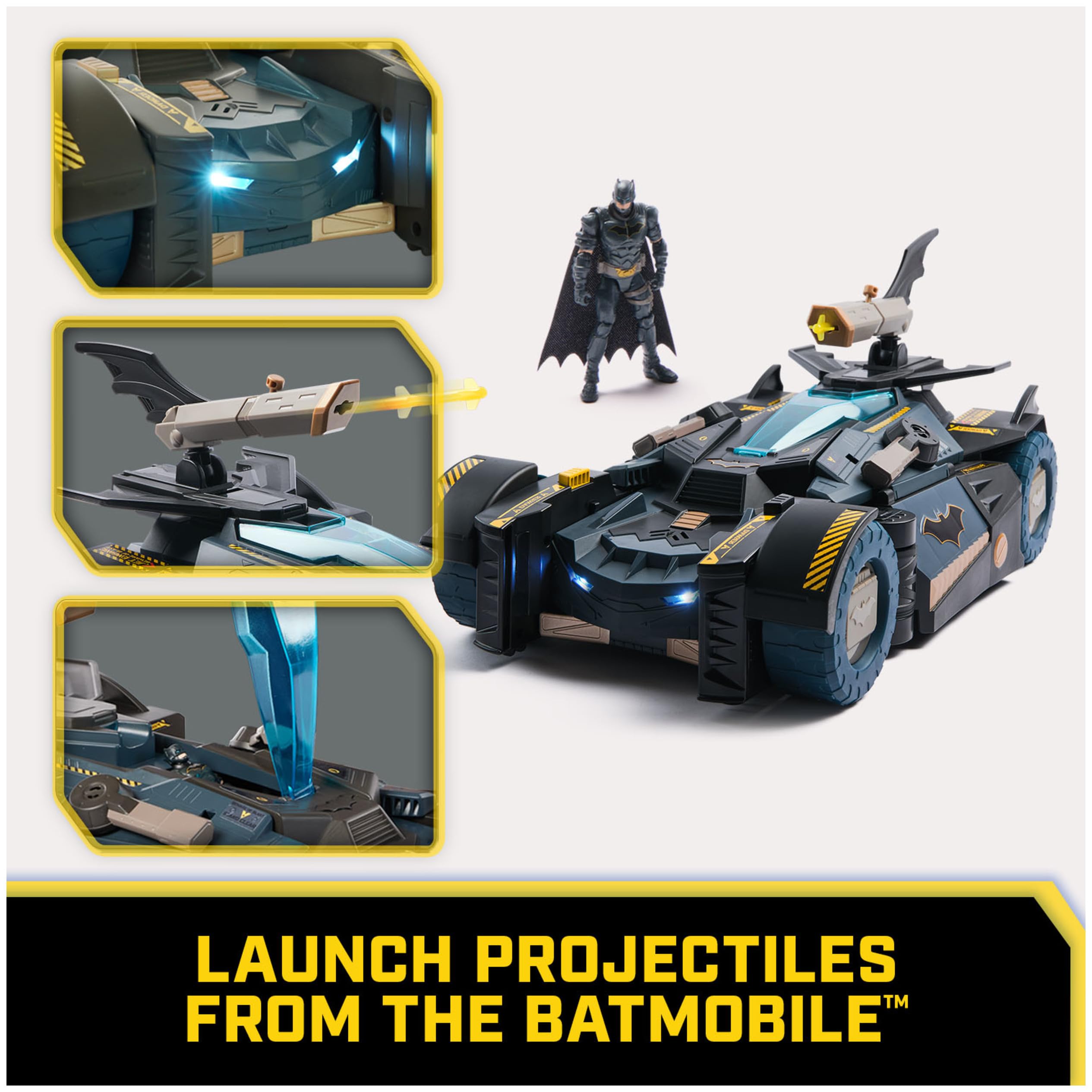 Foto 3 | Playset Dc Comics Batman Ultimate Transforming Batmobile 4+ - Venta Internacional.