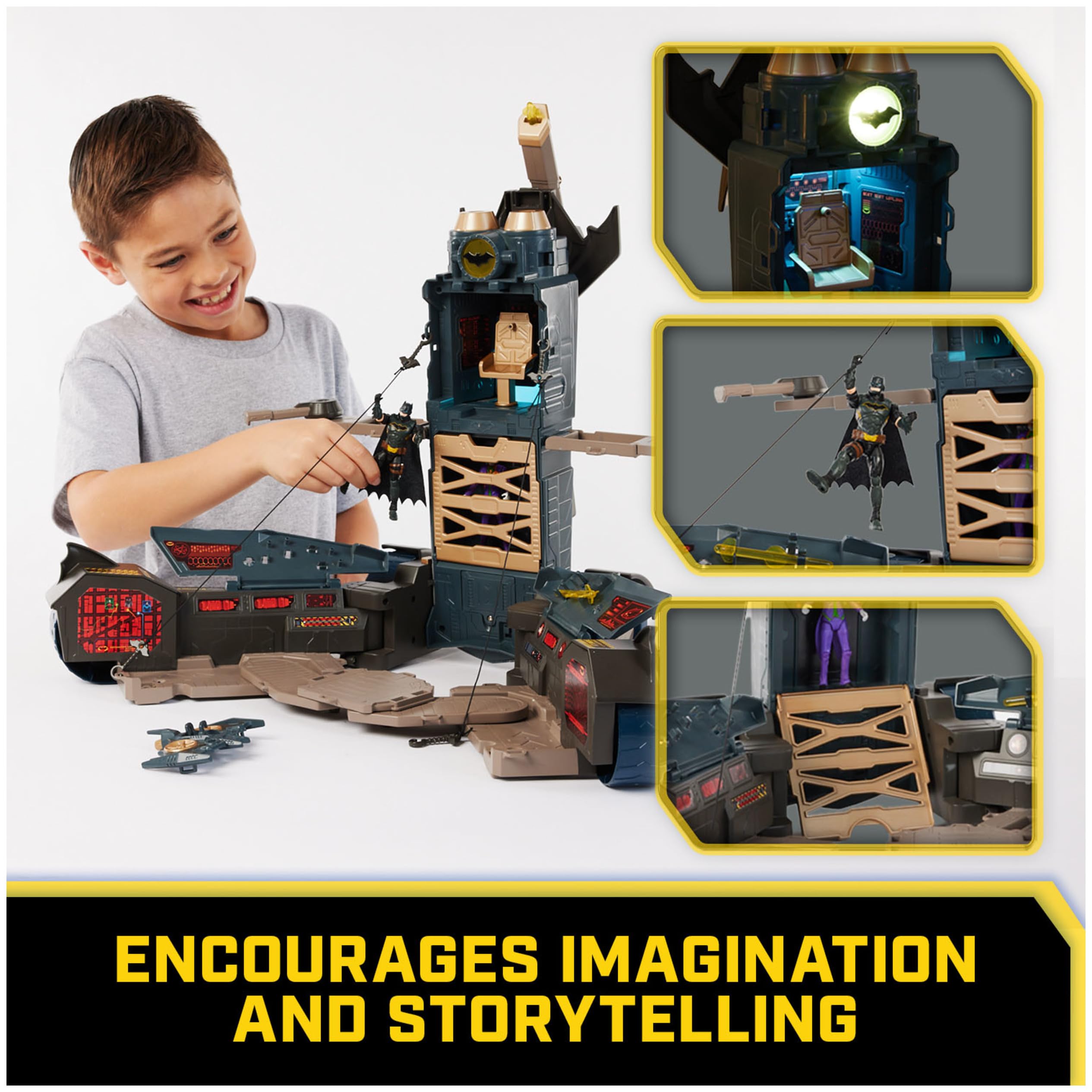 Foto 4 | Playset Dc Comics Batman Ultimate Transforming Batmobile 4+ - Venta Internacional.