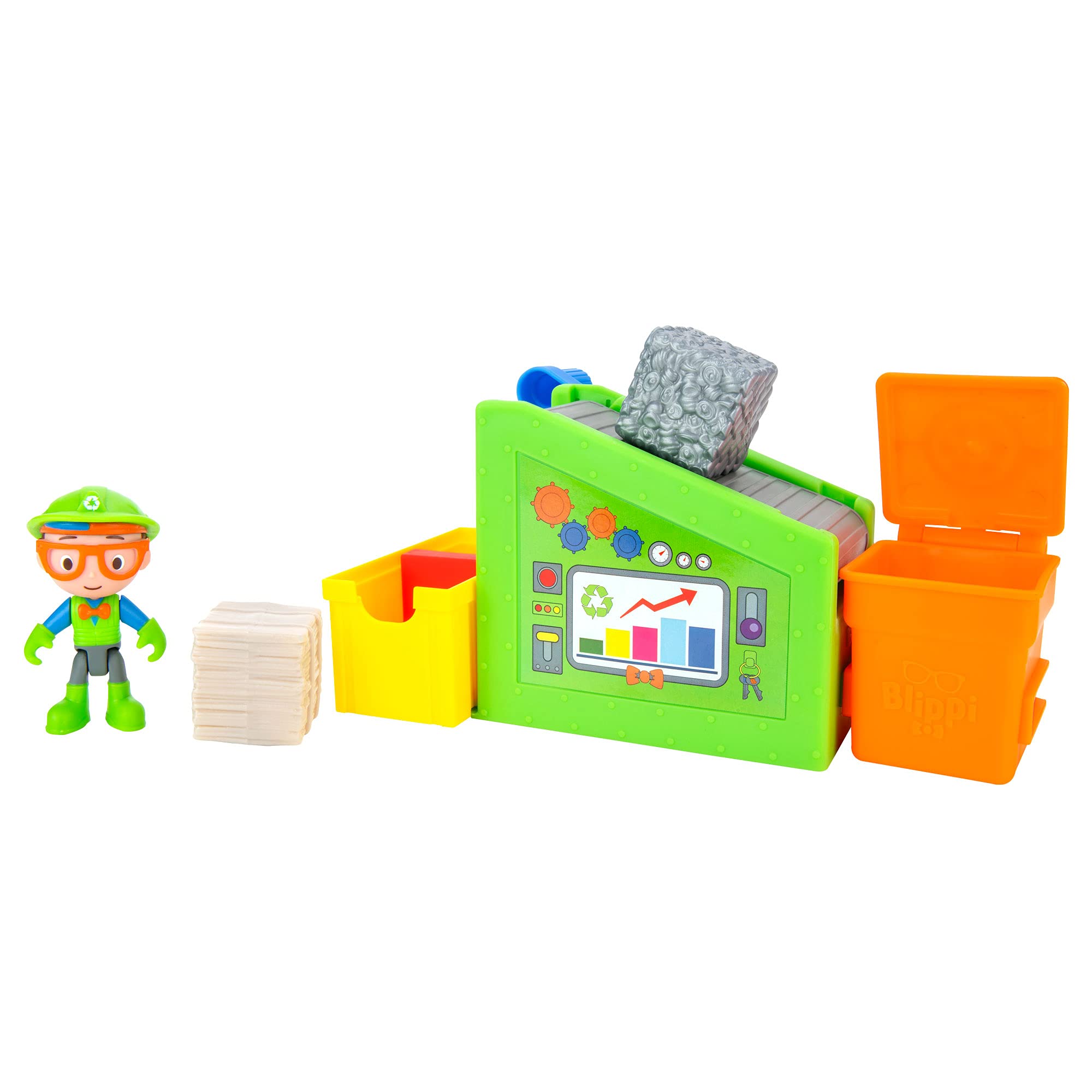 Foto 2 pulgar | Centro De Reciclaje Playset Blippi Little Adventures Con Figura - Venta Internacional.