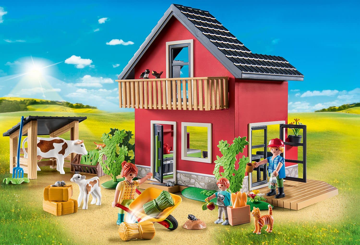 Foto 4 pulgar | Casa De Campo Playmobil Con Área Al Aire Libre - Venta Internacional.