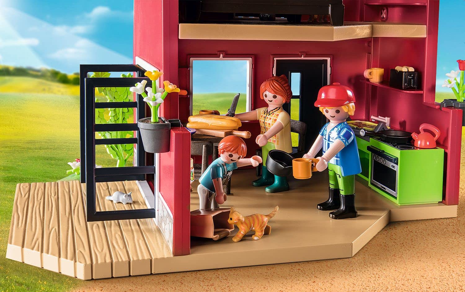 Foto 7 | Casa De Campo Playmobil Con Área Al Aire Libre - Venta Internacional.